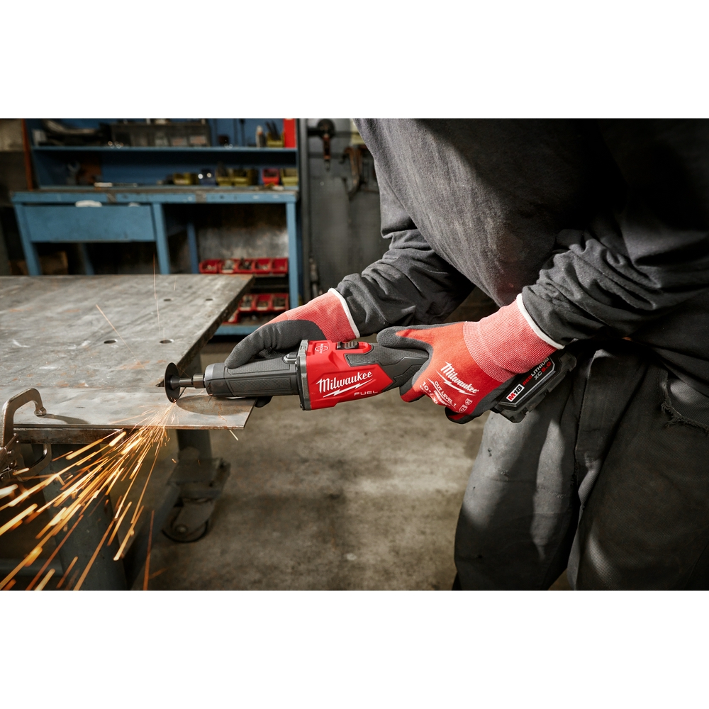 White Cap | M18 Fuel Braking Die Grinder, Slide Switch Milwaukee 