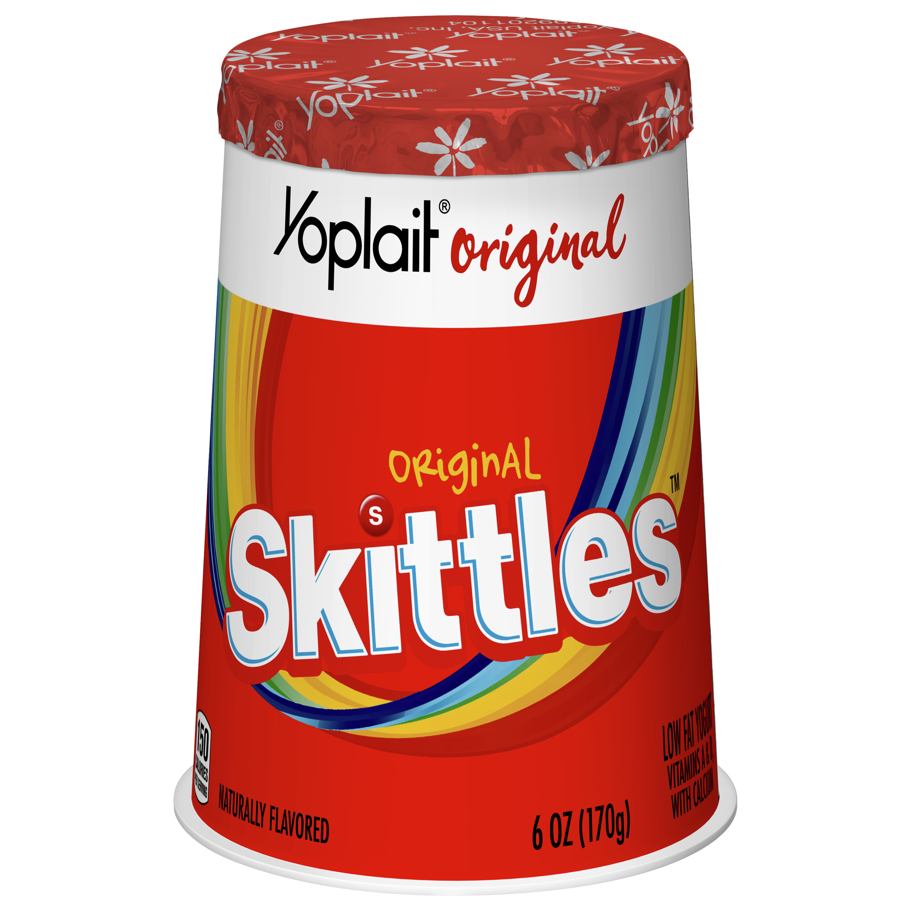 Yogurt, Low Fat, Skittles
