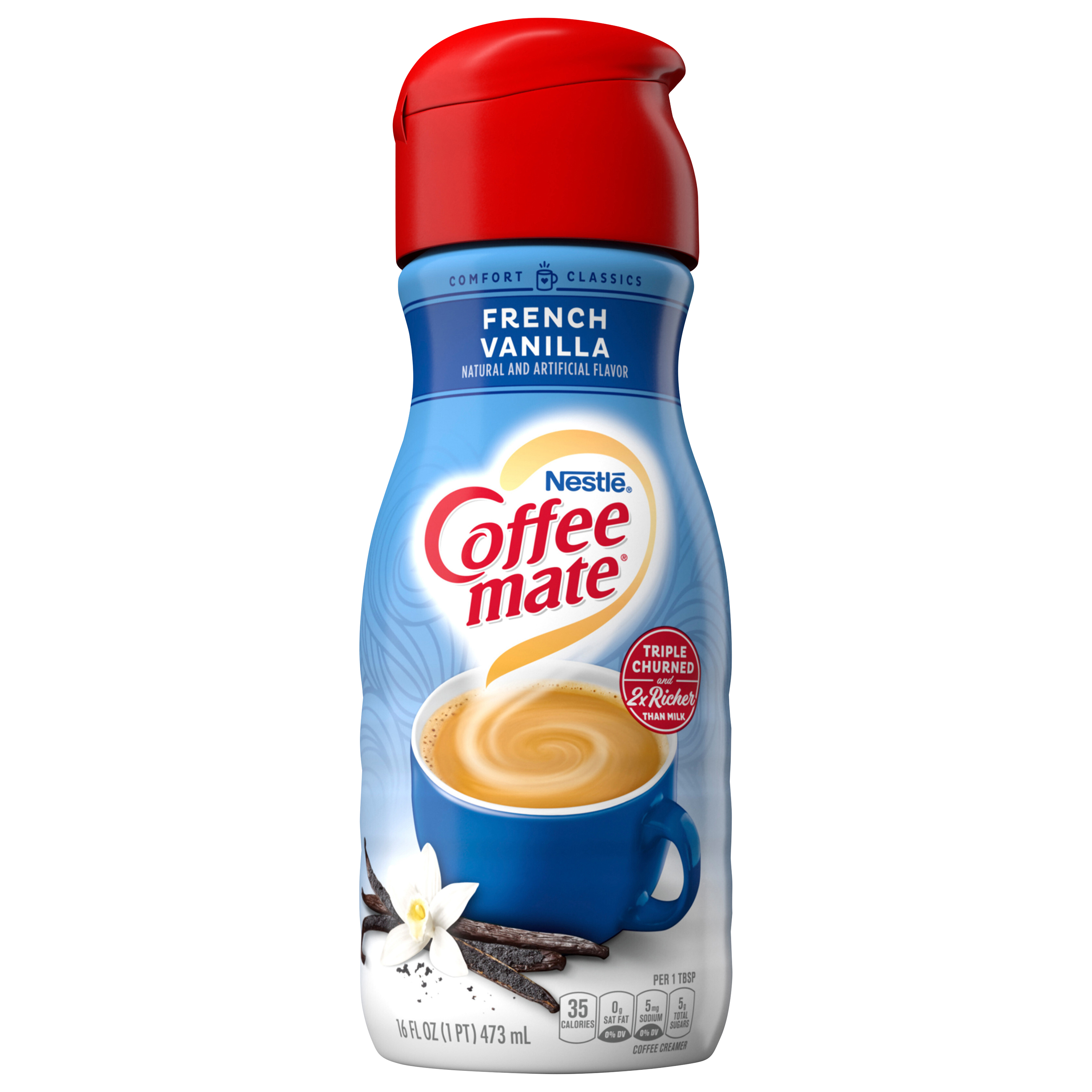 Top 50 most popular coffee creamer