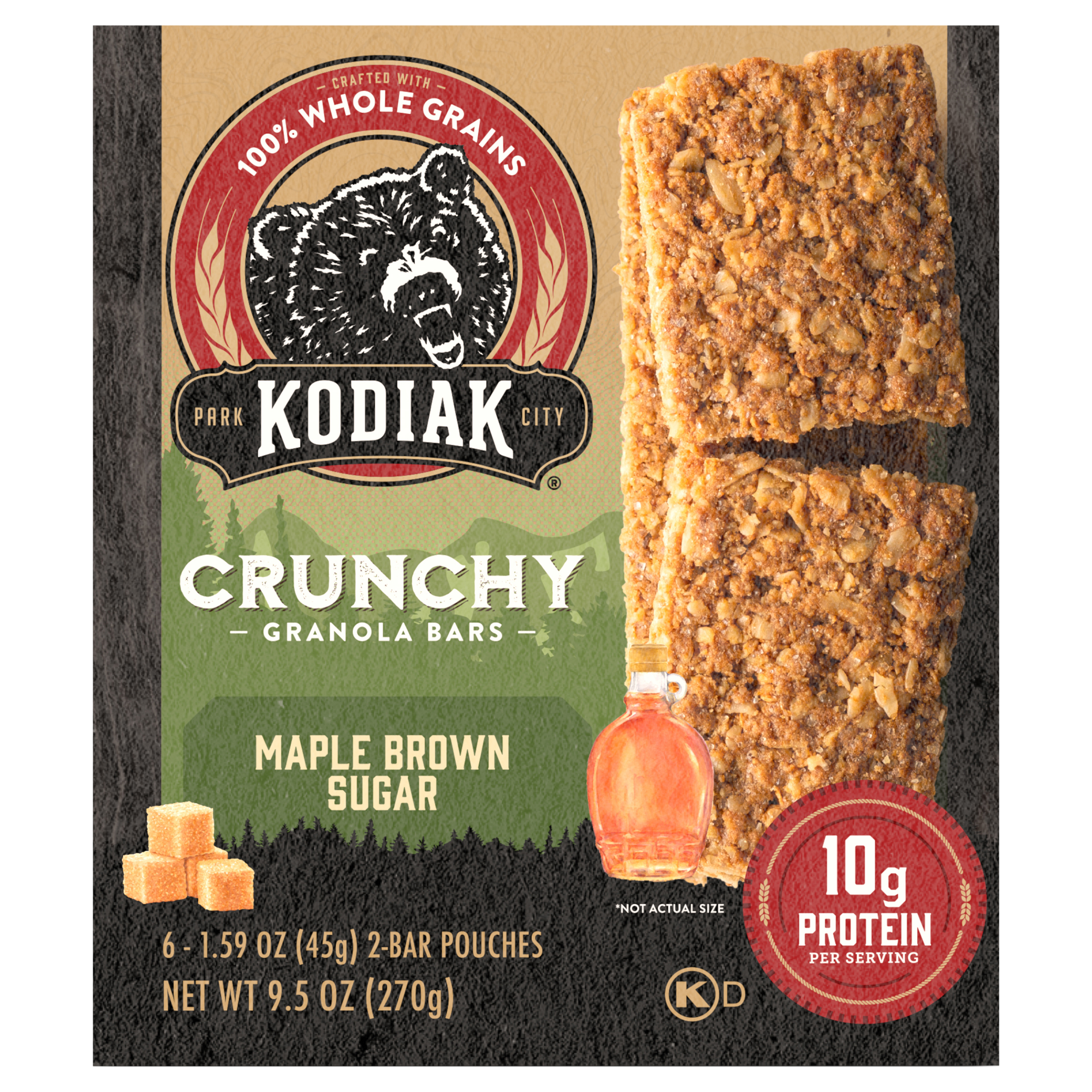 Granola Bars, Maple Brown Sugar, Crunchy