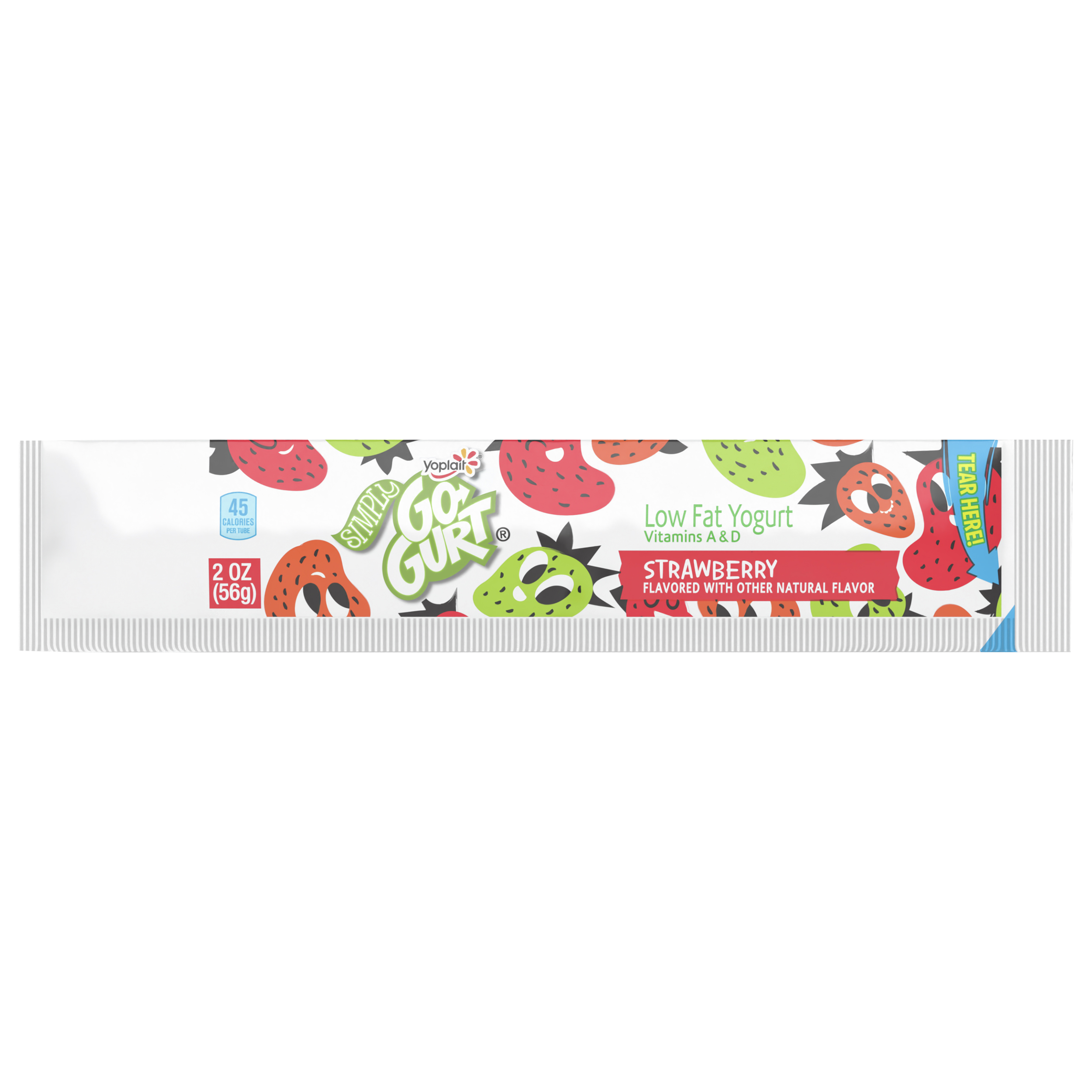 Yogurt, Low Fat, Strawberry