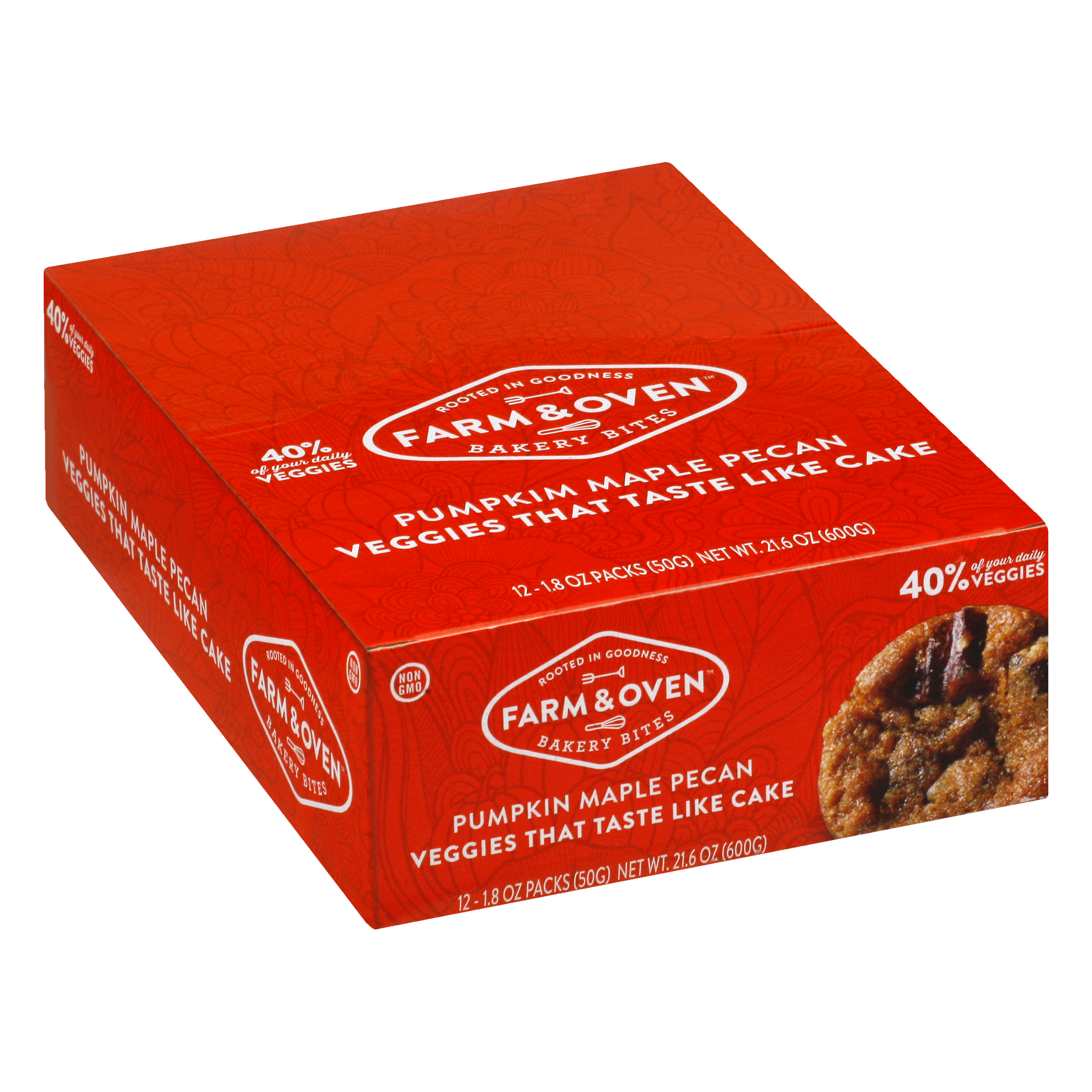 Farm & Oven Pumpkim Maple Pecan Bites 12 Ea