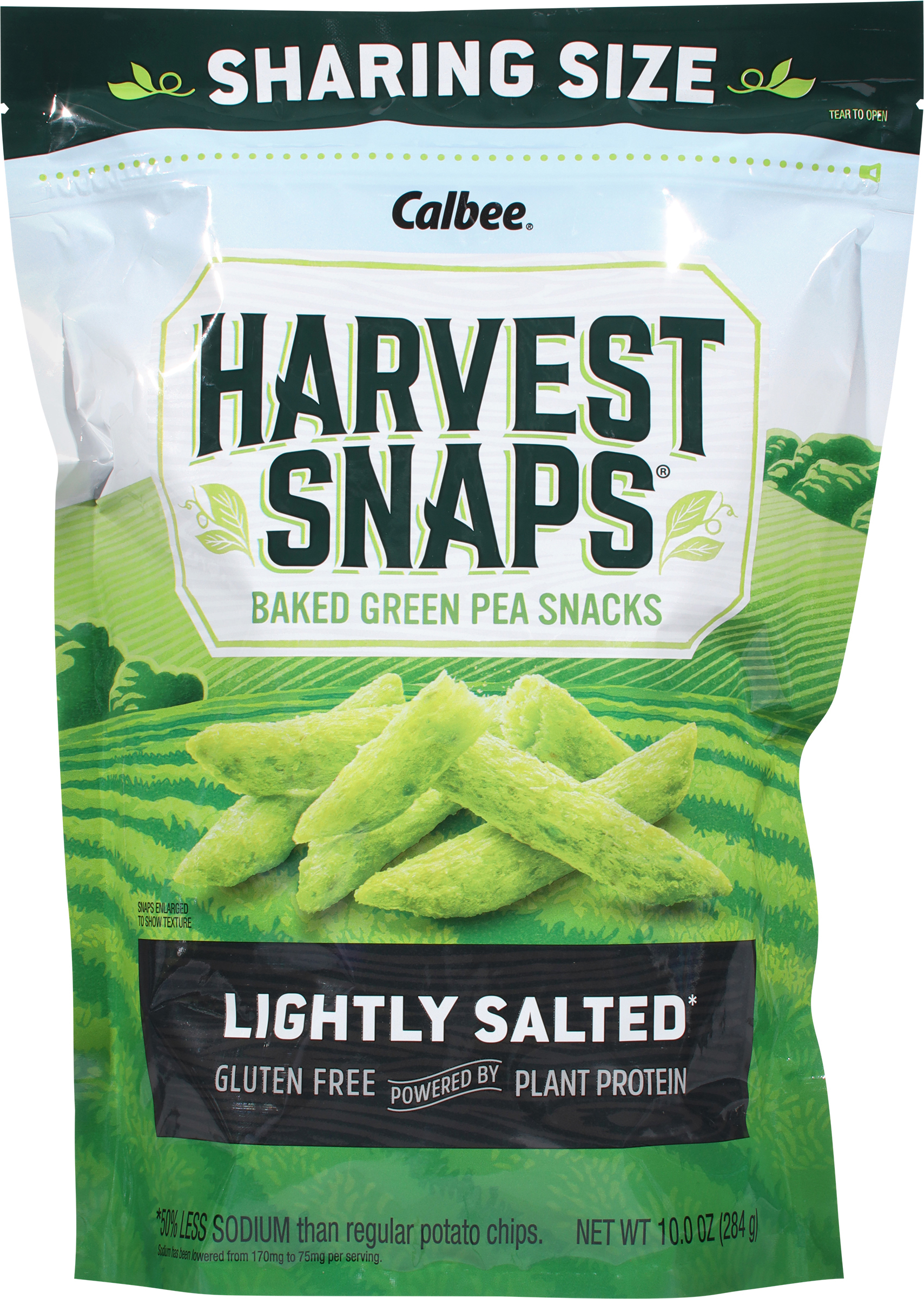 Green Pea Snacks, Baked, Lightly Salted, Sharing Size
