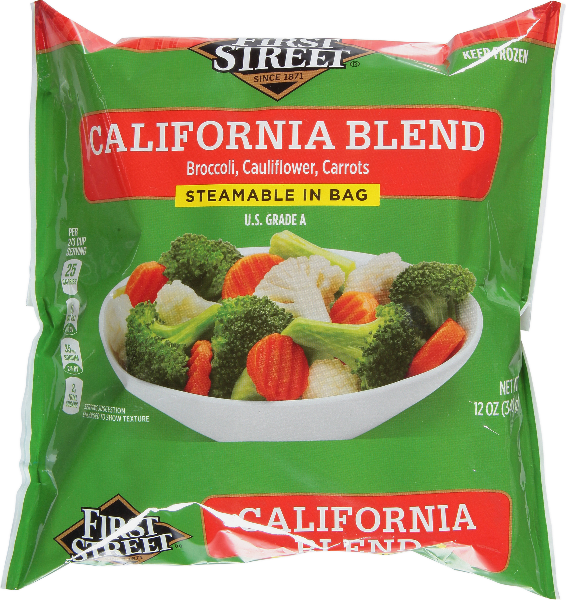 California Blend, Steamable in Bag