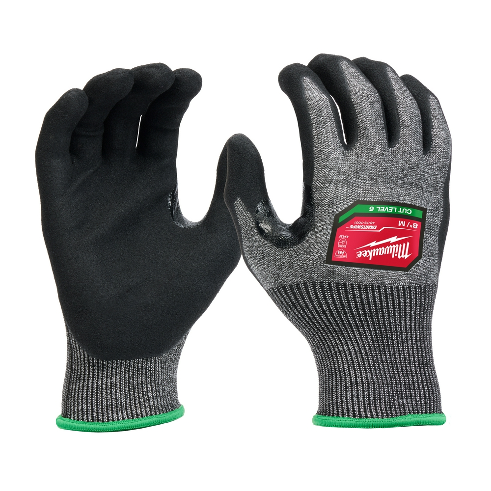 Milwaukee Medium Cut Level 6 High-Dexterity Nitrile Dipped Glove