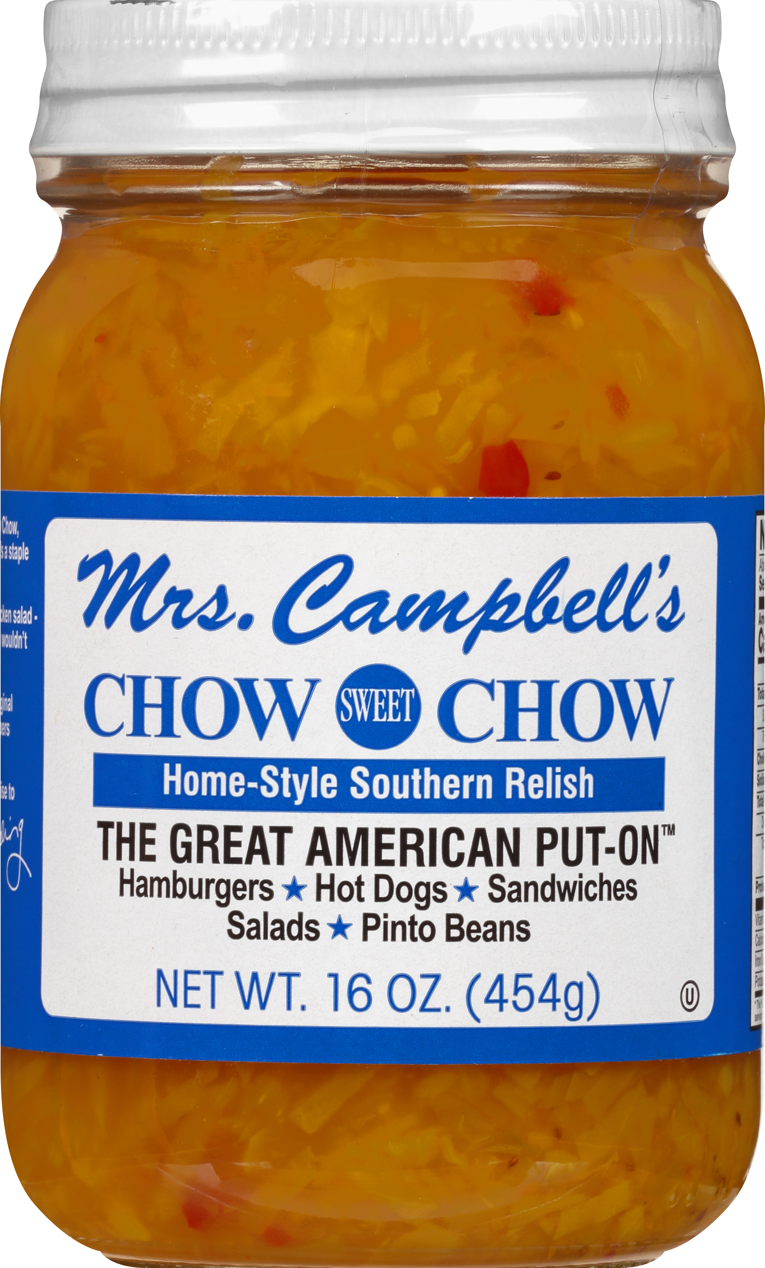 Relish, Sweet Chow Chow