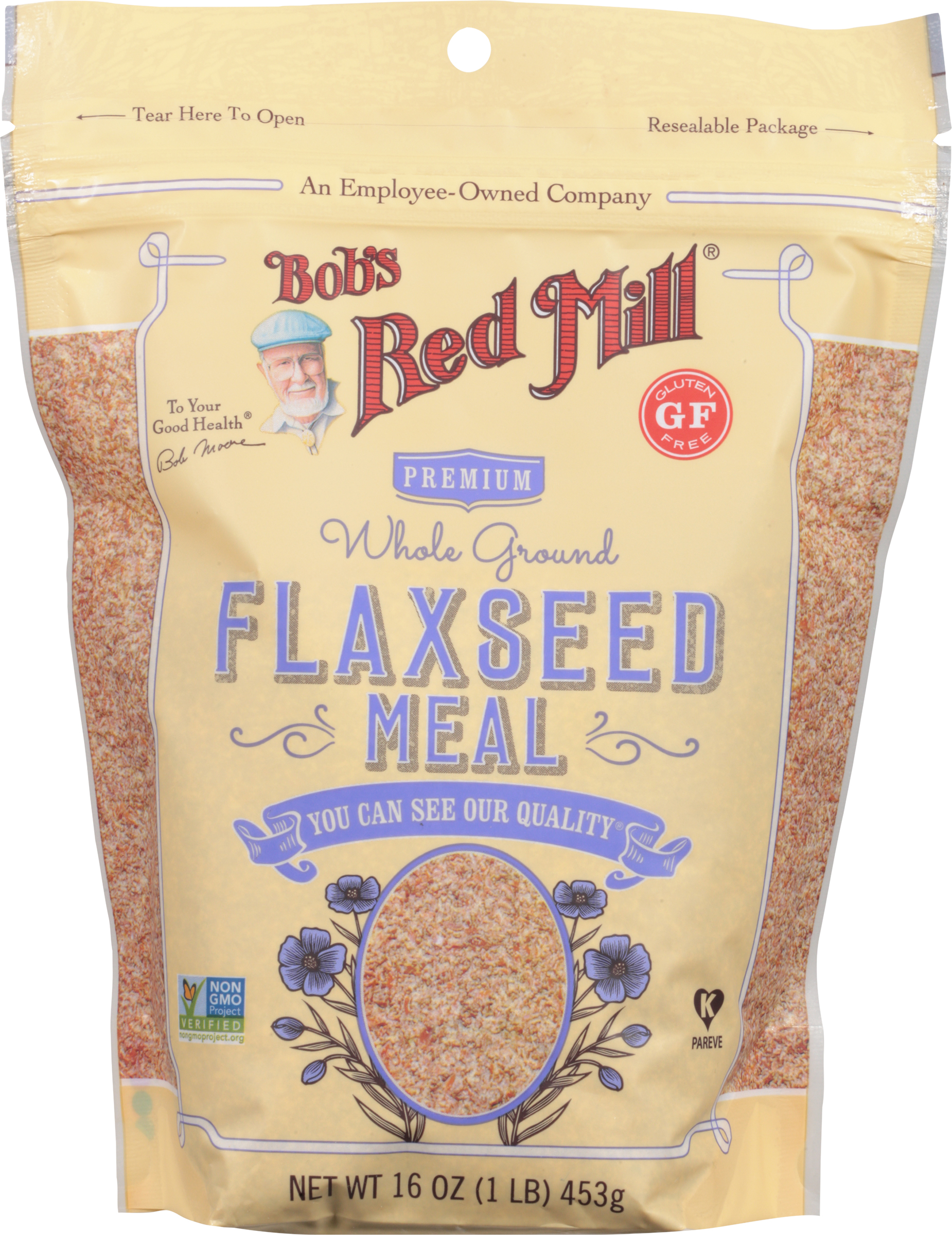 Flaxseed Meal, Premium, Whole Ground