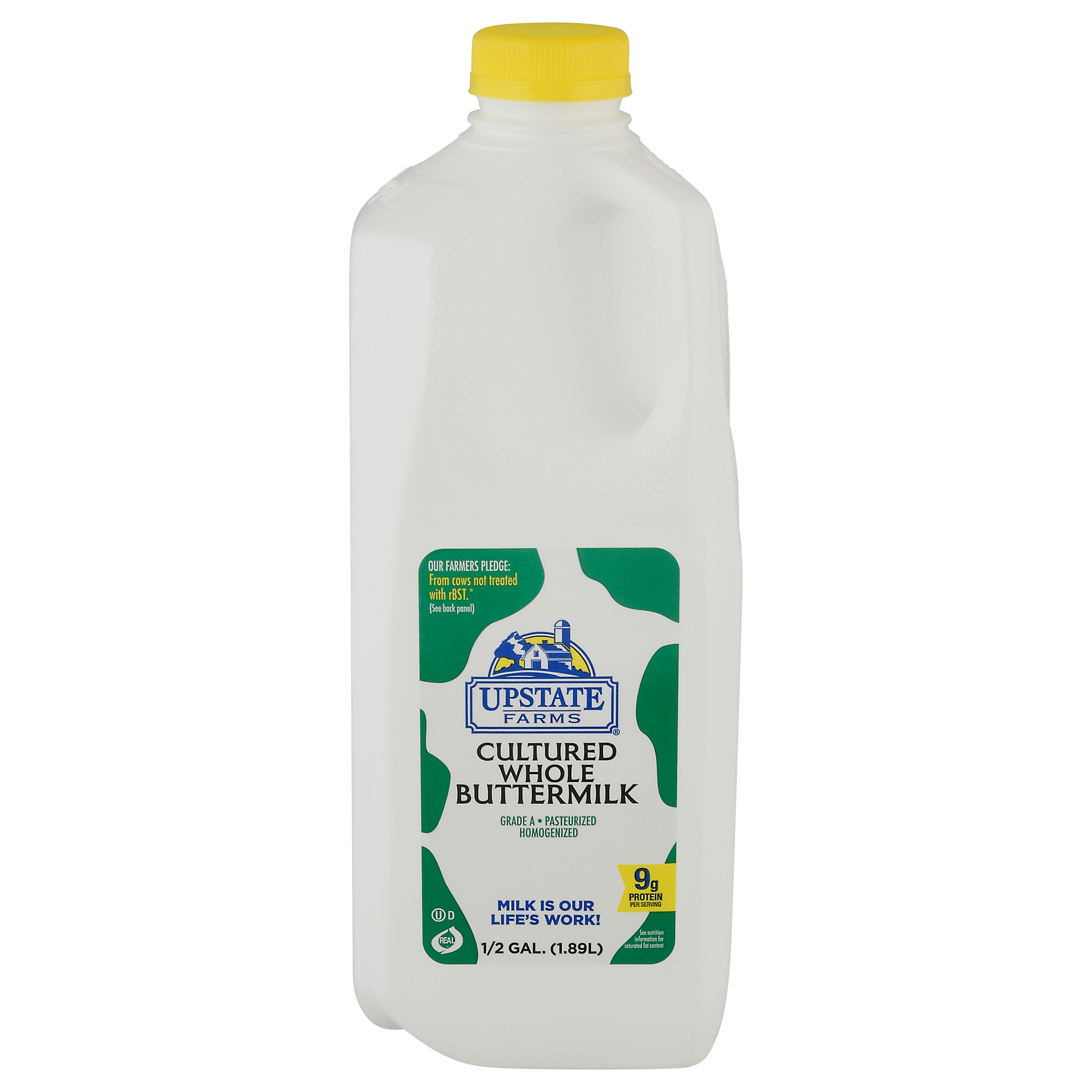 Upstate Farms Cultured Whole Buttermilk 0.5 Gl Jug