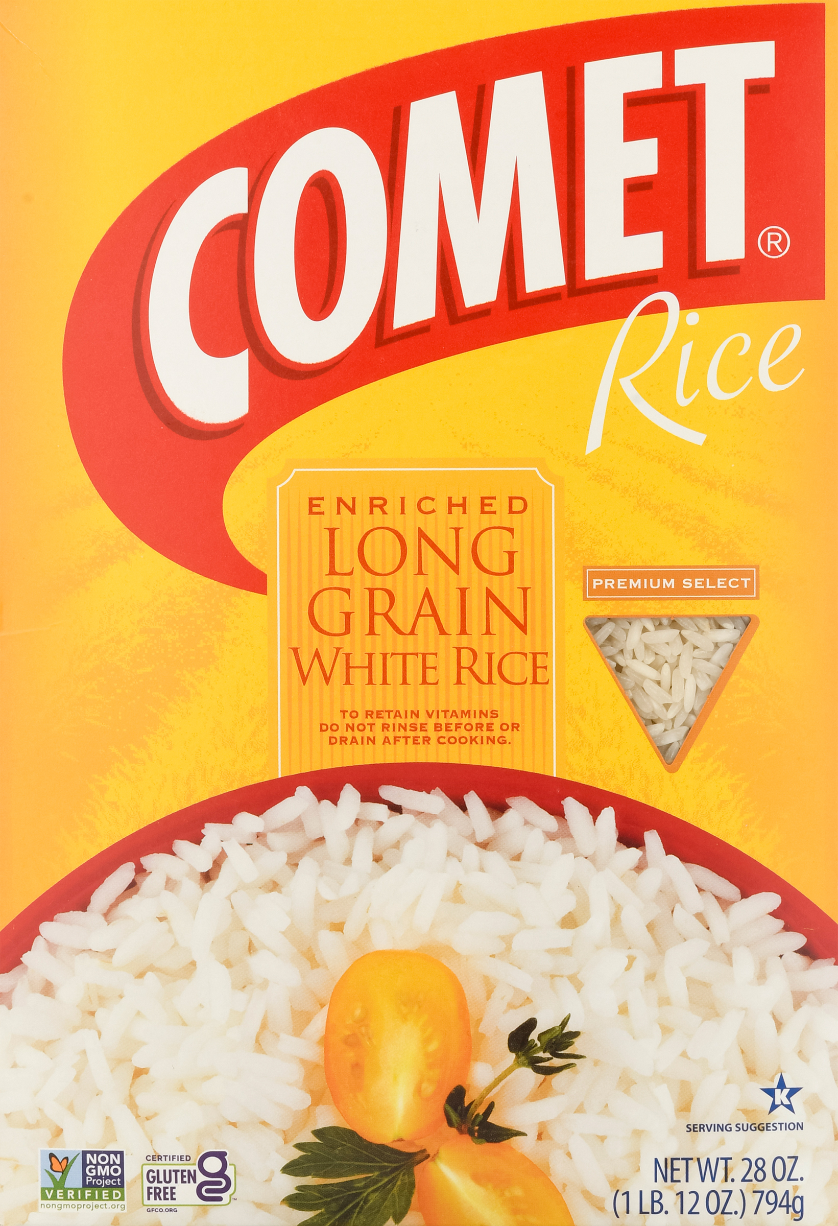 White Rice, Long Grain, Enriched