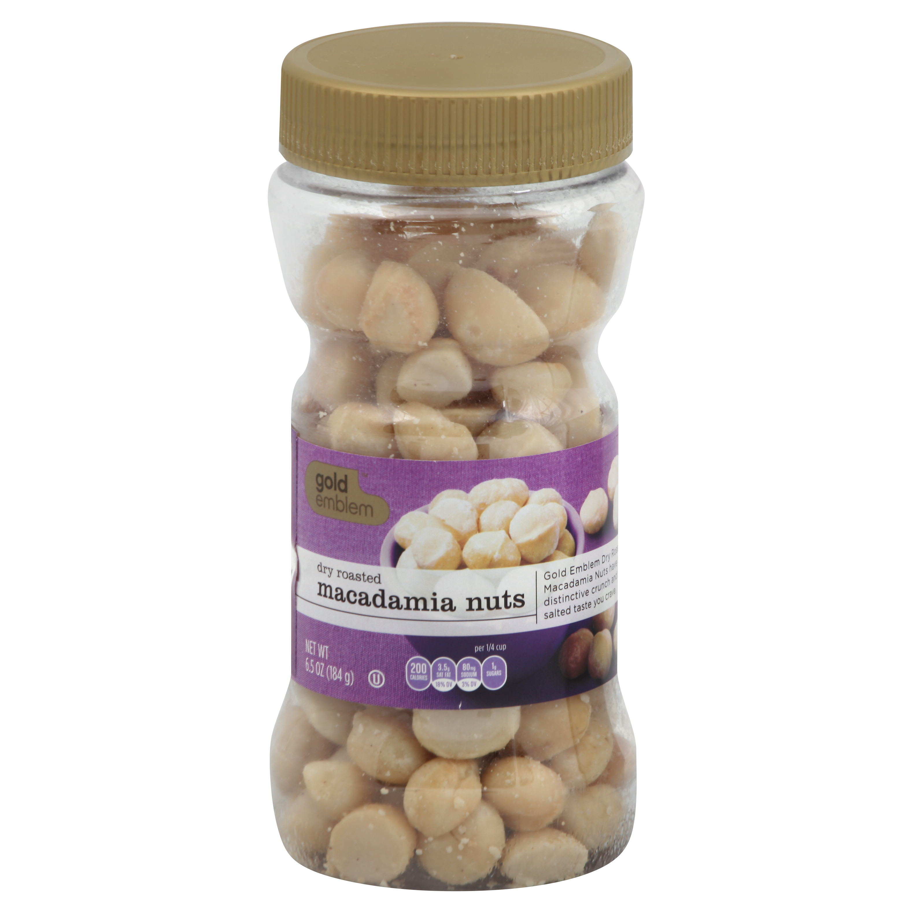 Gold Emblem Macadamia Nuts 6.5 Oz