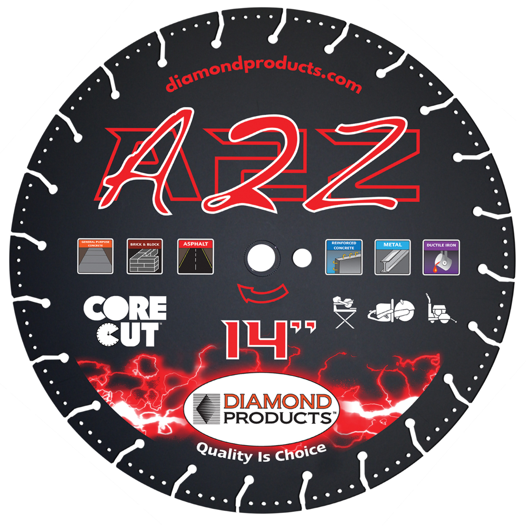 Diamond Saw Blades - White Cap