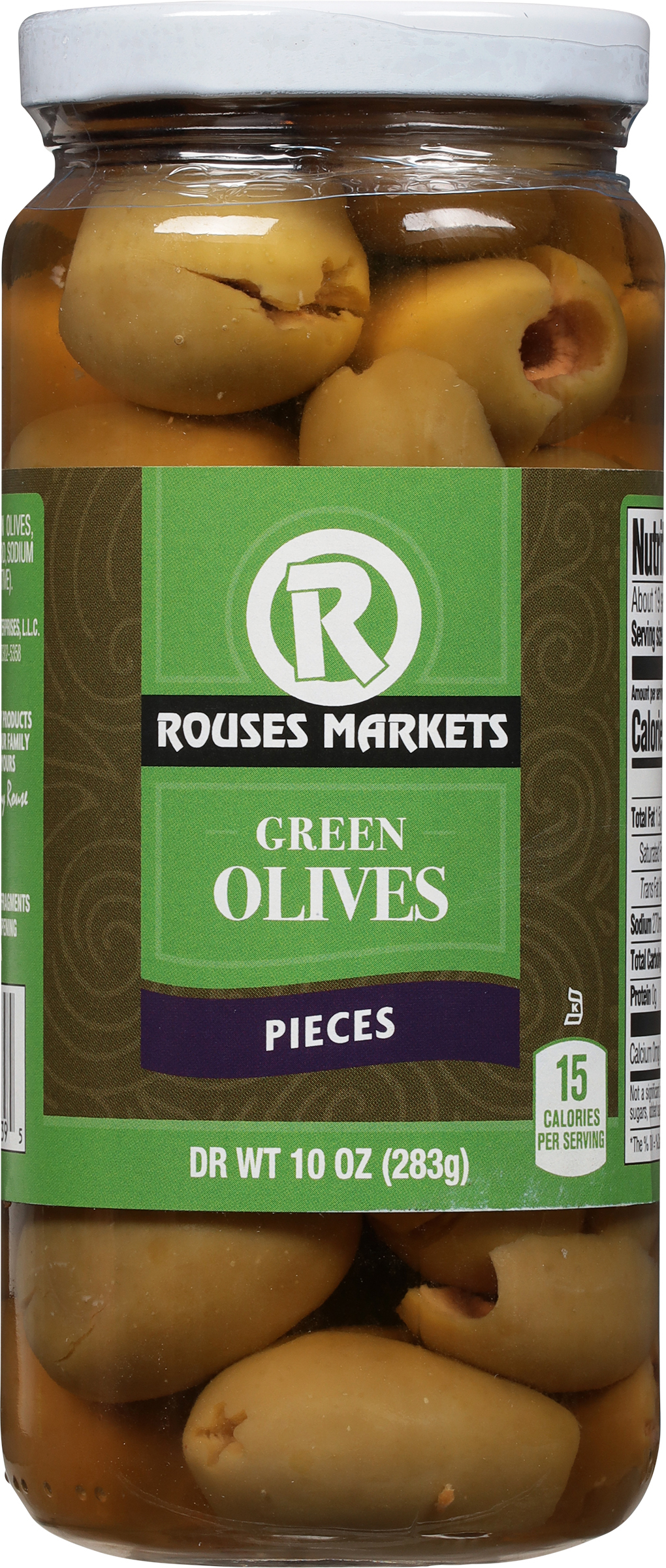 Green Olives, Pieces