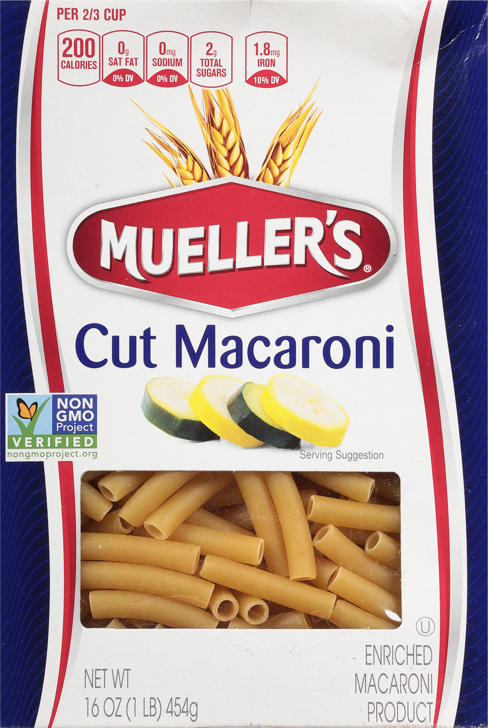 Macaroni, Cut