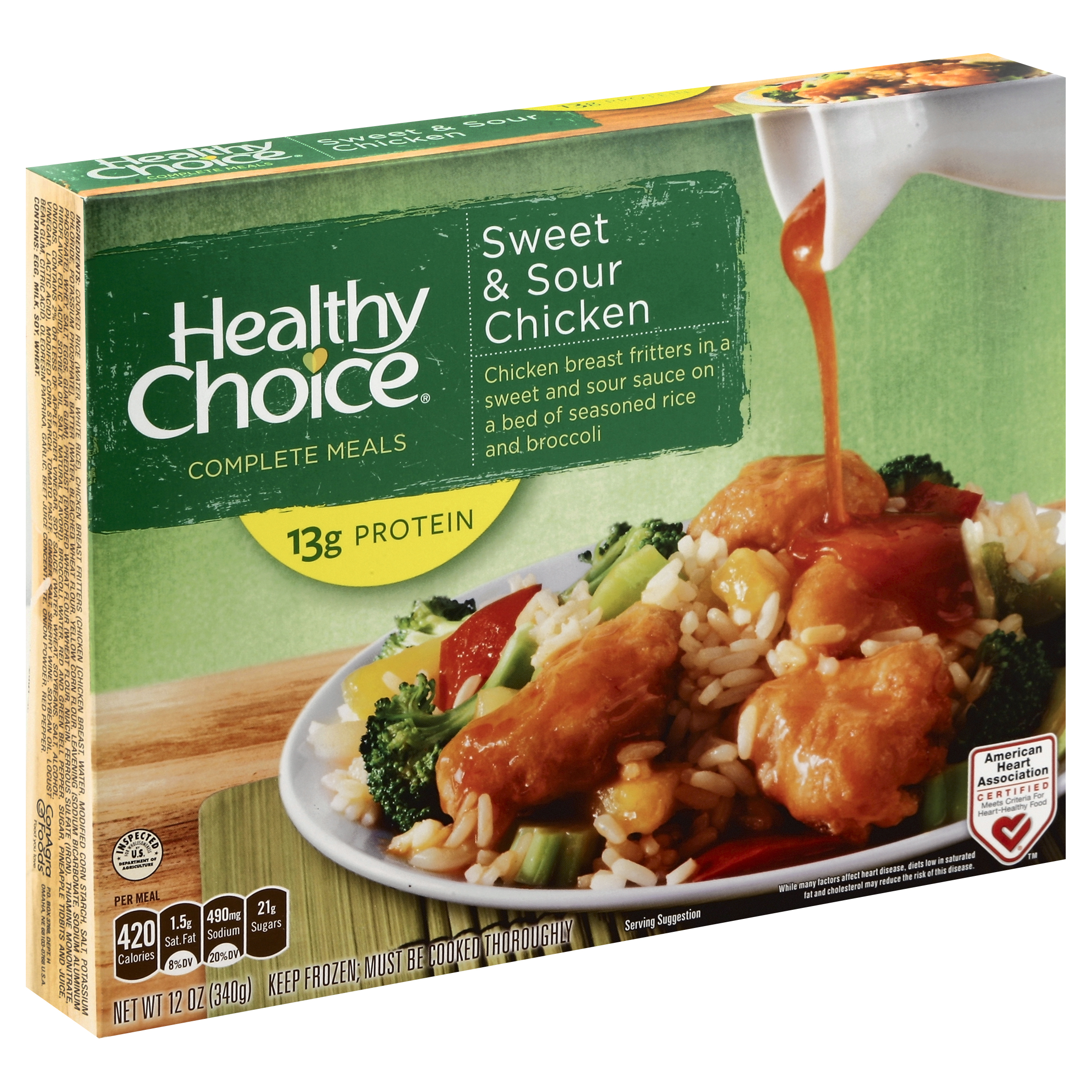 Healthy Choice Sweet & Sour Chicken 12 Oz