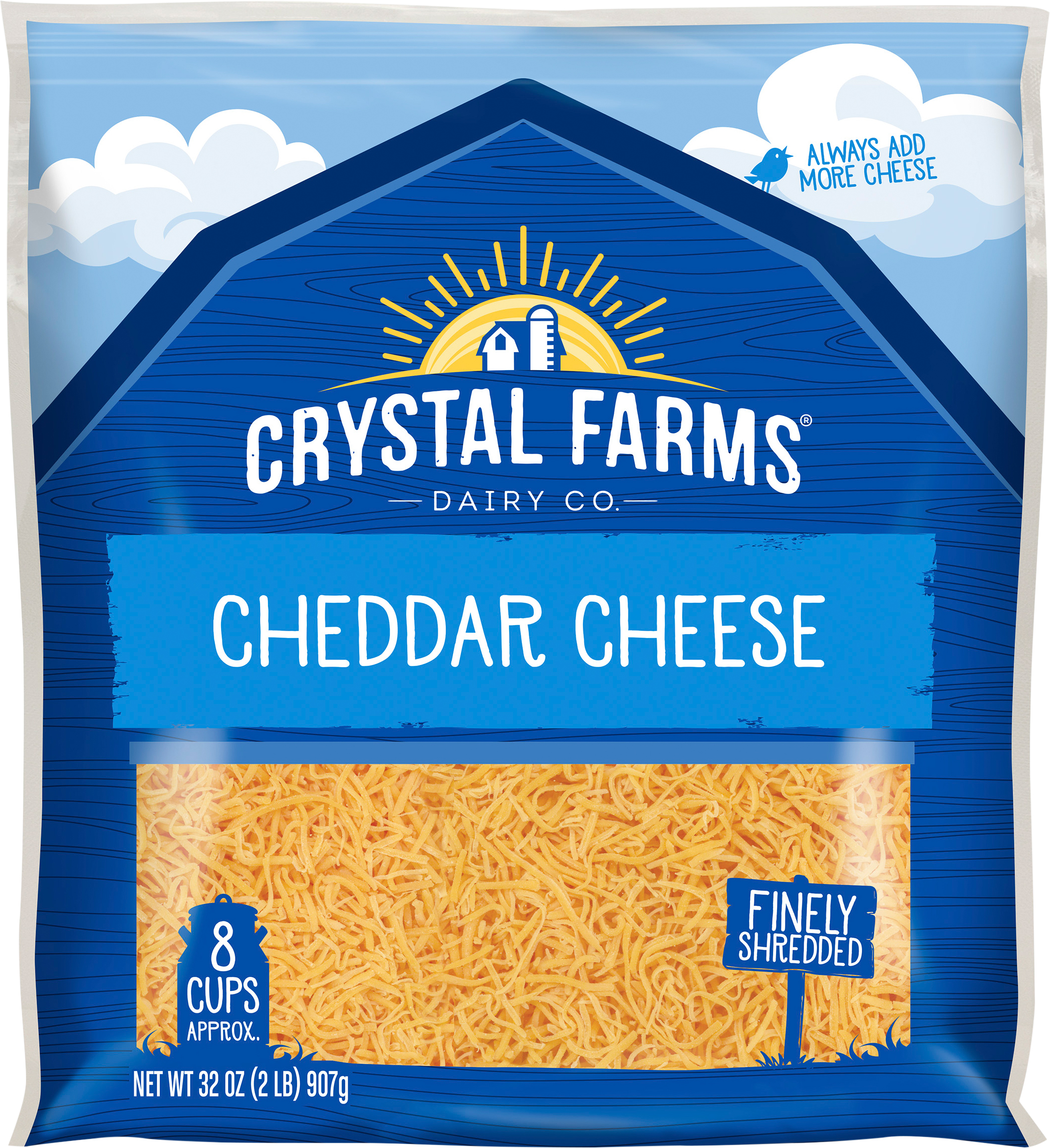 Finely Shredded Cheese, Cheddar