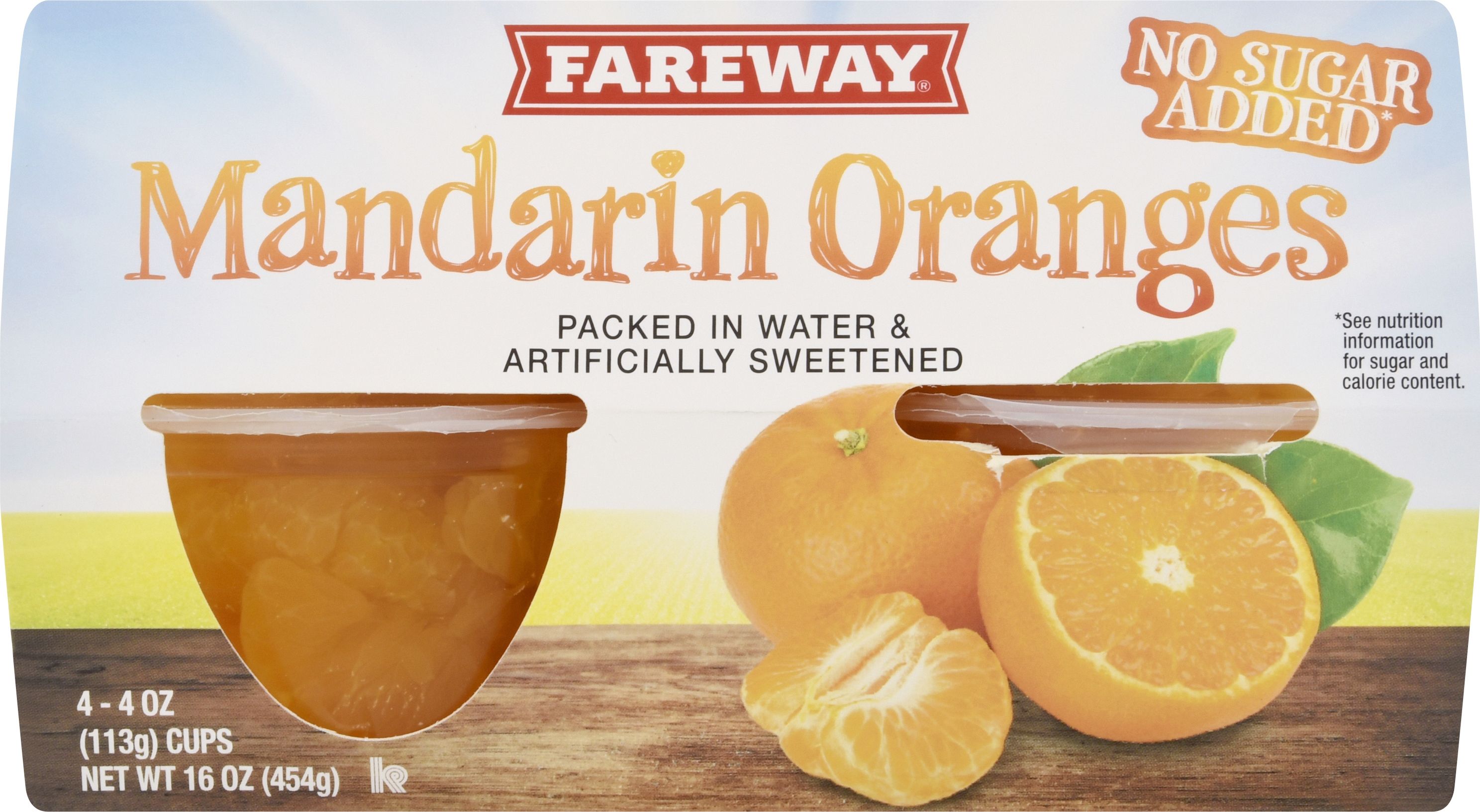 Mandarin Oranges, No Sugar Added