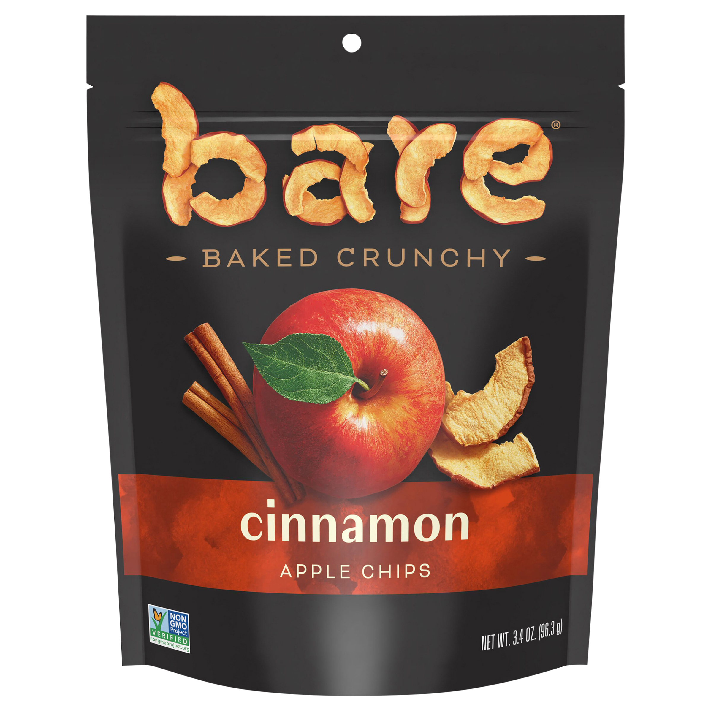 Apple Chips, Cinnamon, Baked Crunchy