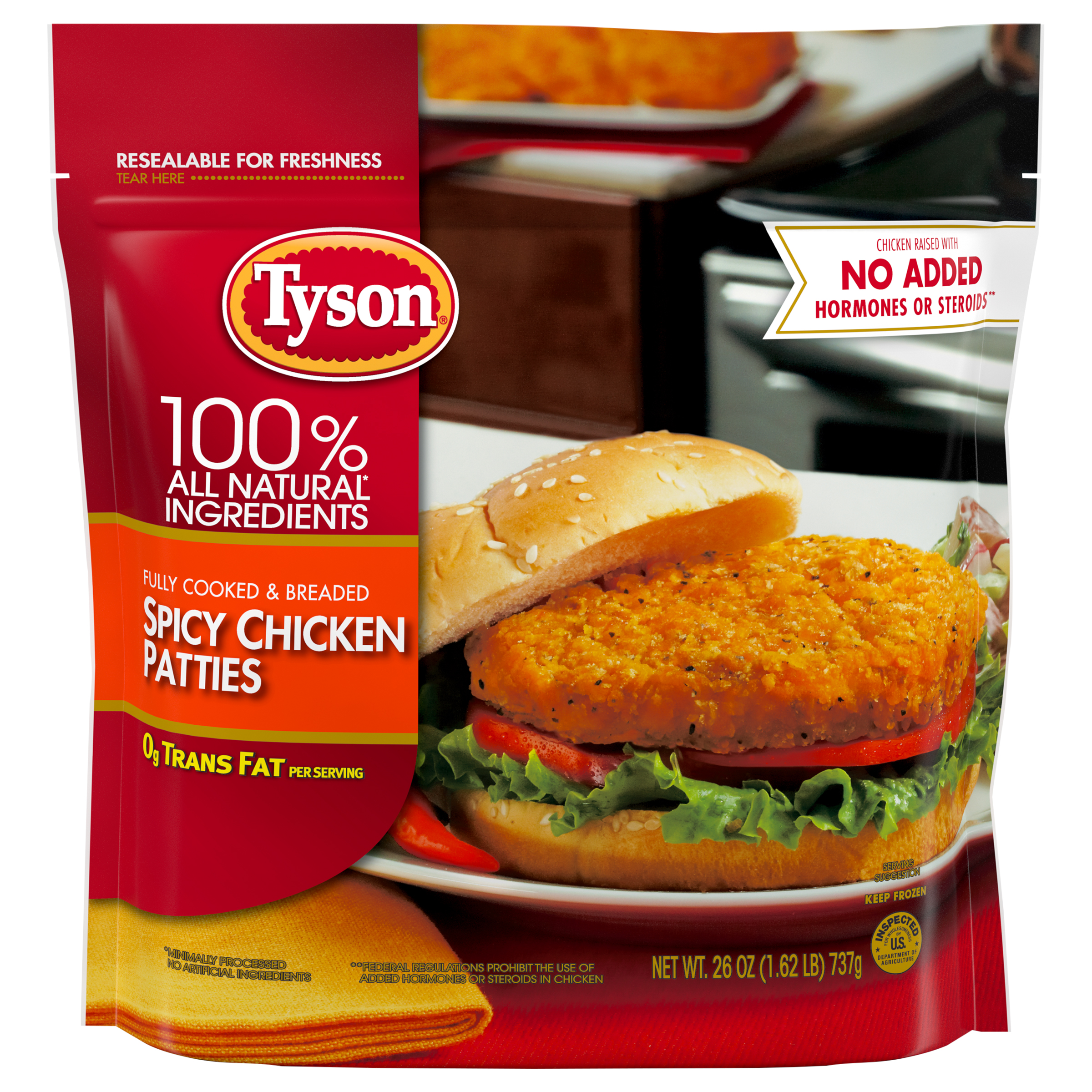 Chicken Patties, Spicy