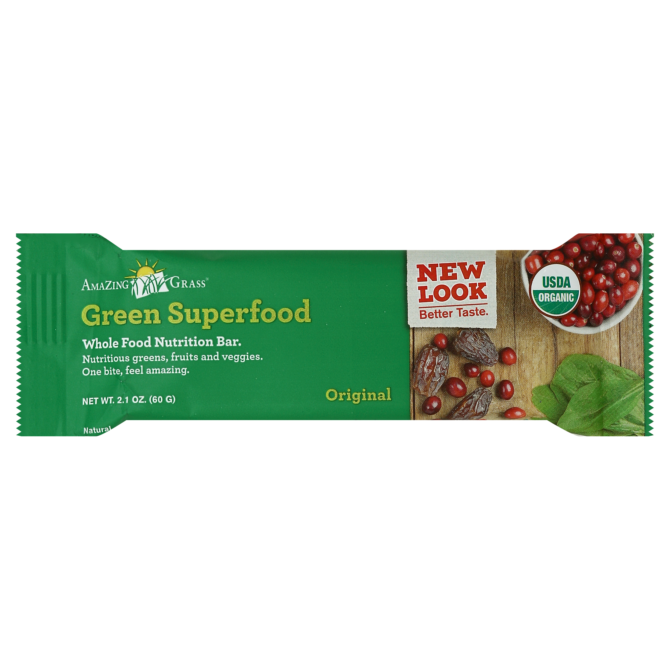 Amazing Grass Green Superfood Bar 2.1 Oz