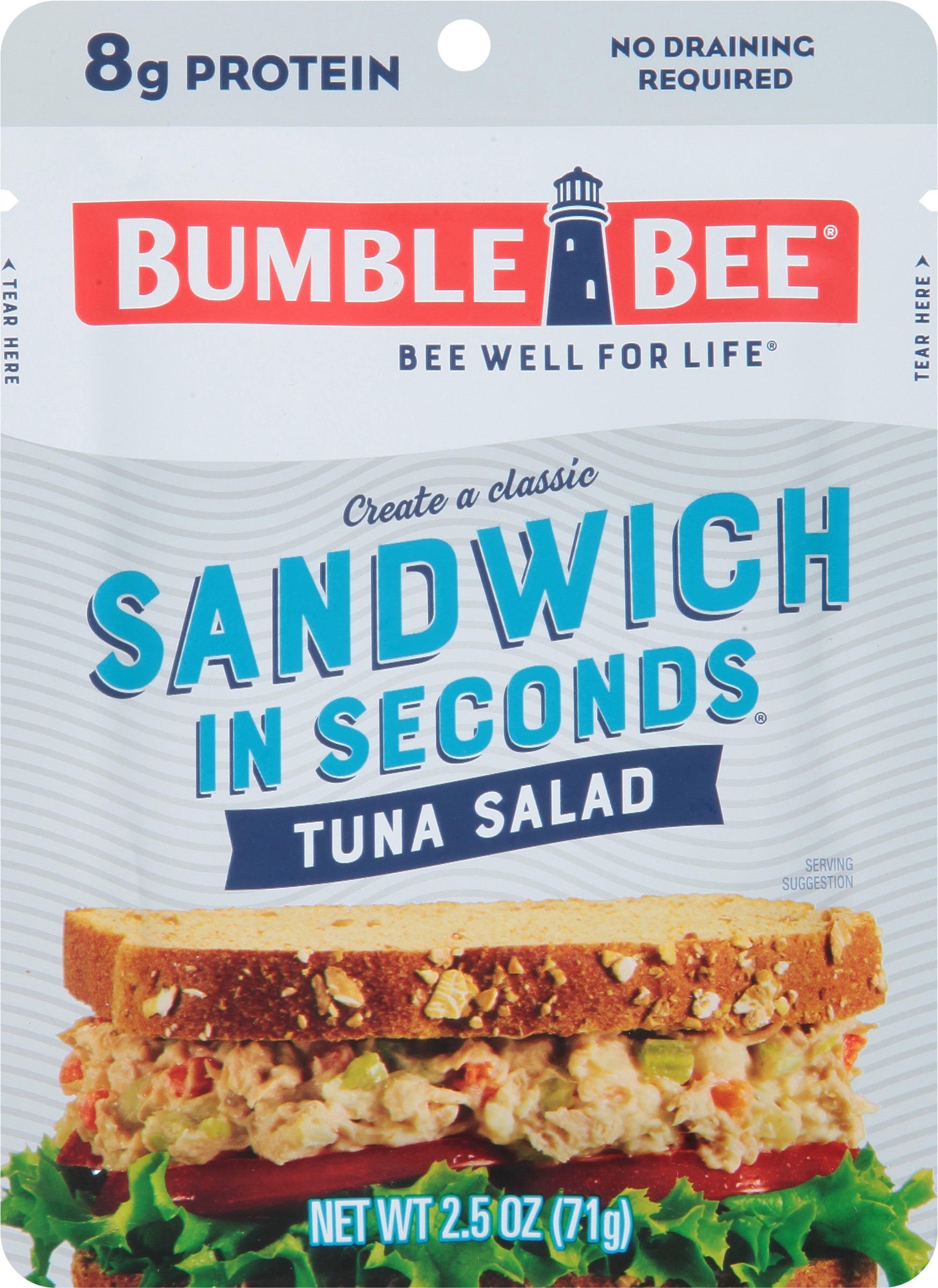 Tuna Salad, Sandwich in Seconds