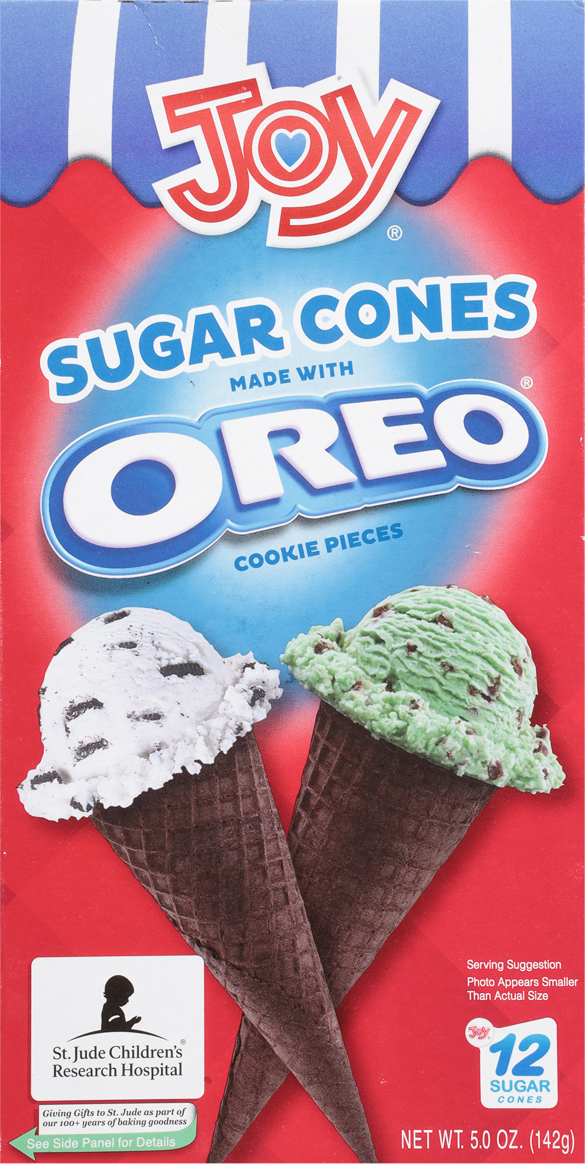 Sugar Cones, Oreo Cookie Pieces