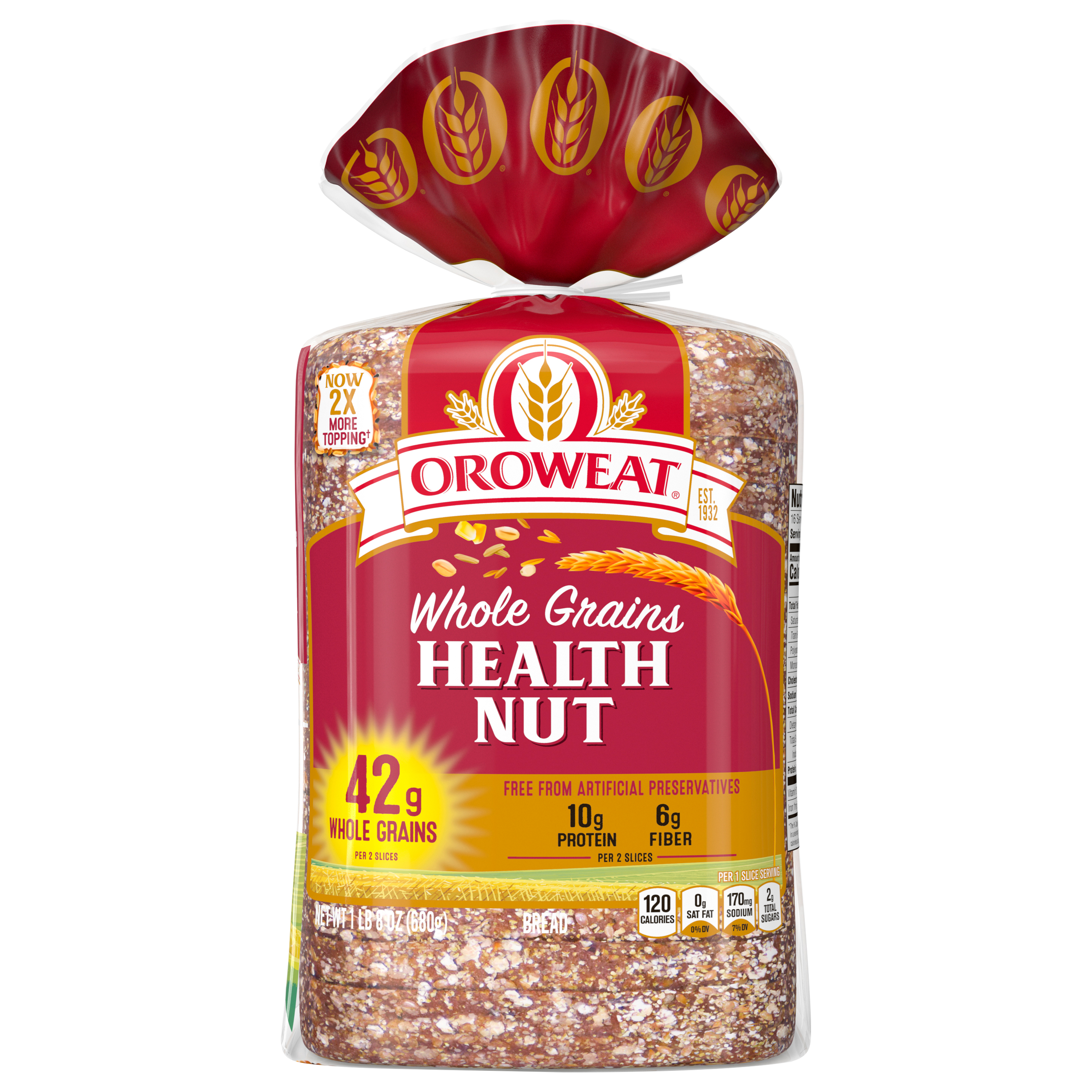 Bread, Whole Grains, Health Nut