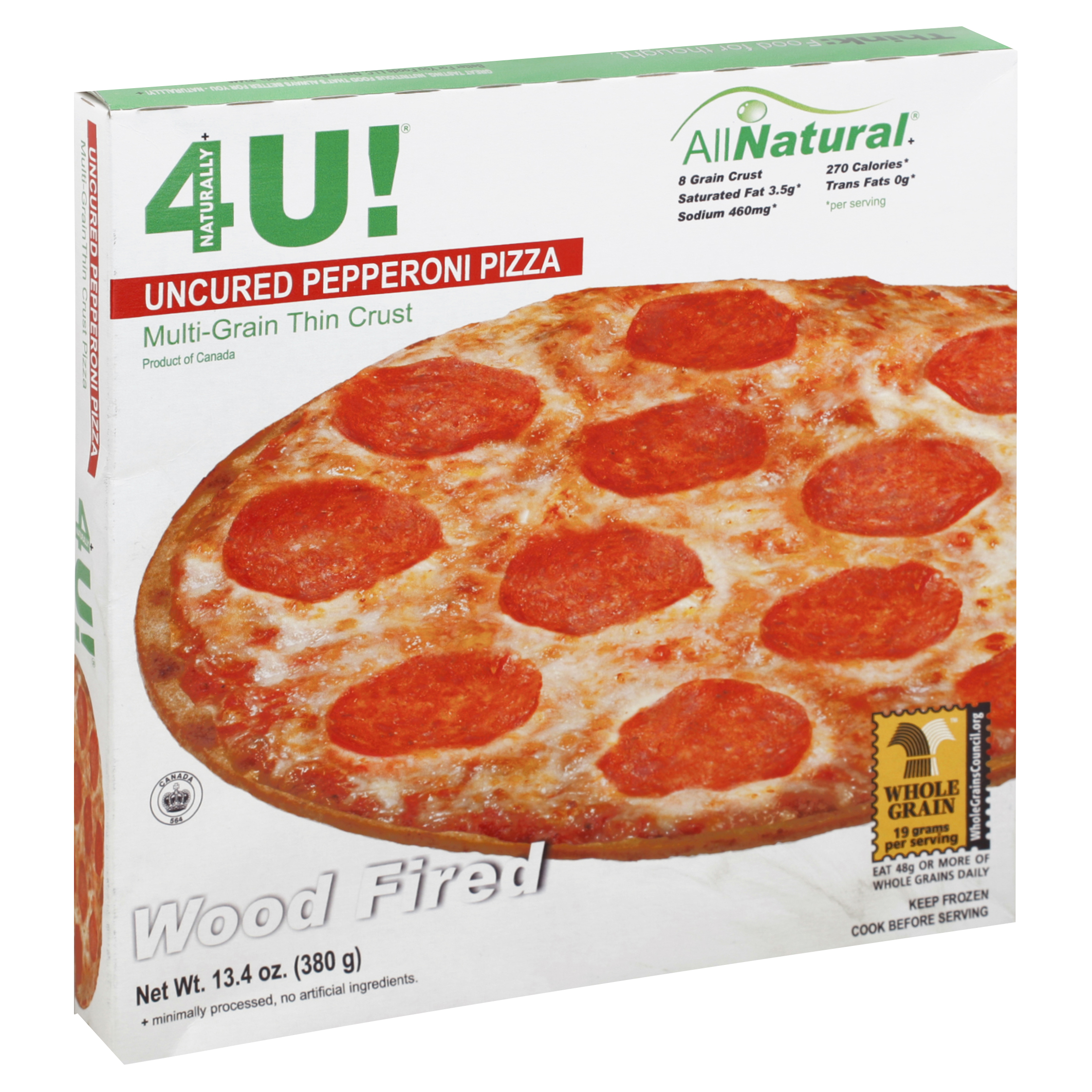 Naturally 4 U Pizza 13.4 Oz