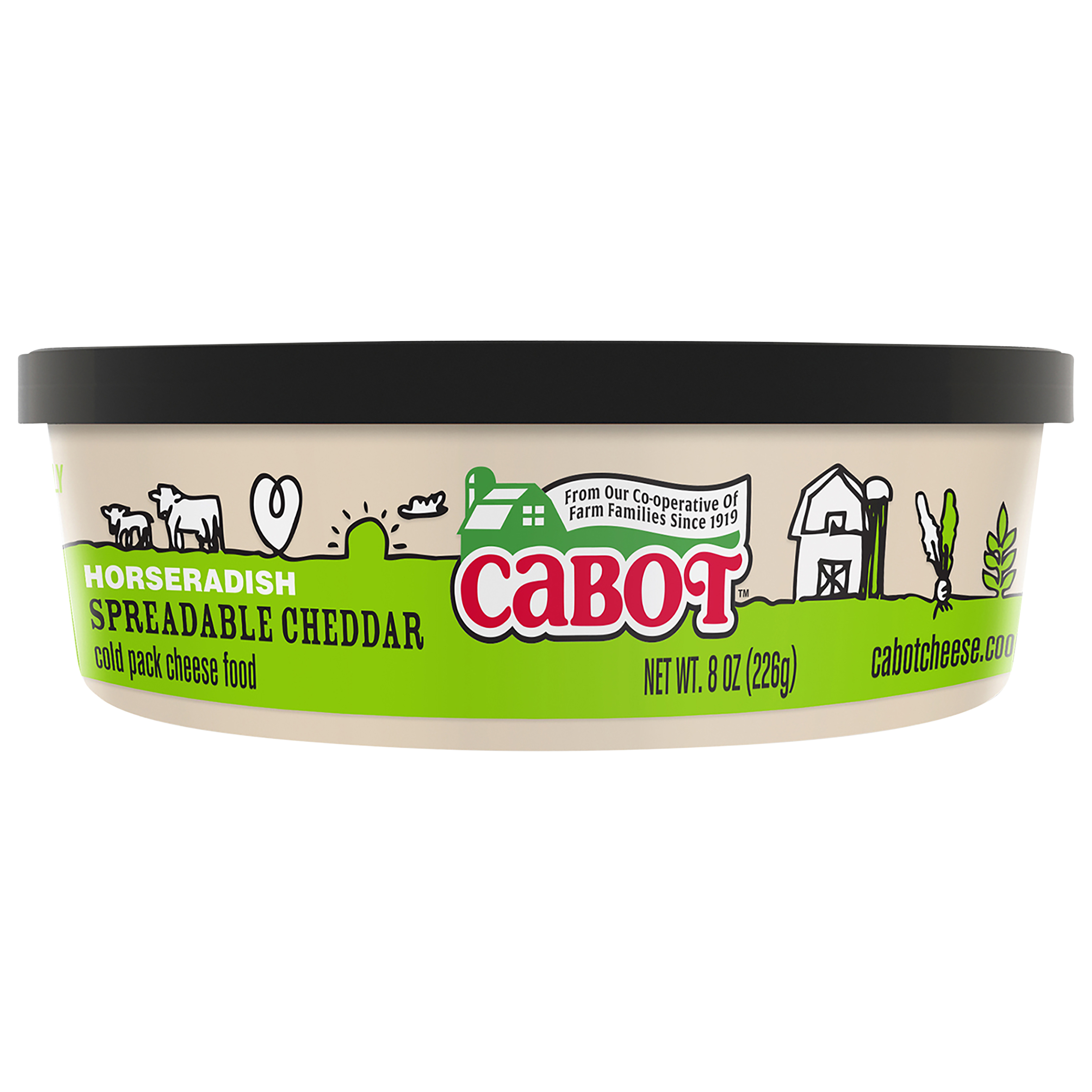 Horseradish Spreadable Cabot Cheddar