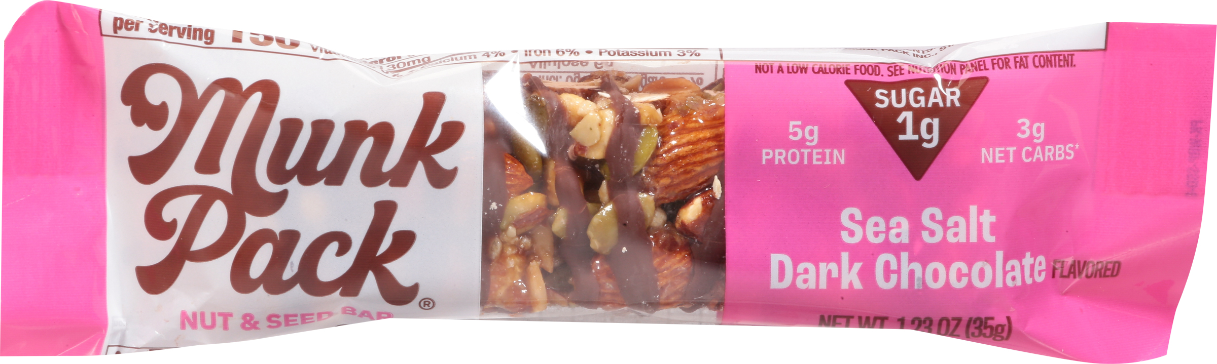 Nut & Seed Bar, Sea Salt Dark Chocolate