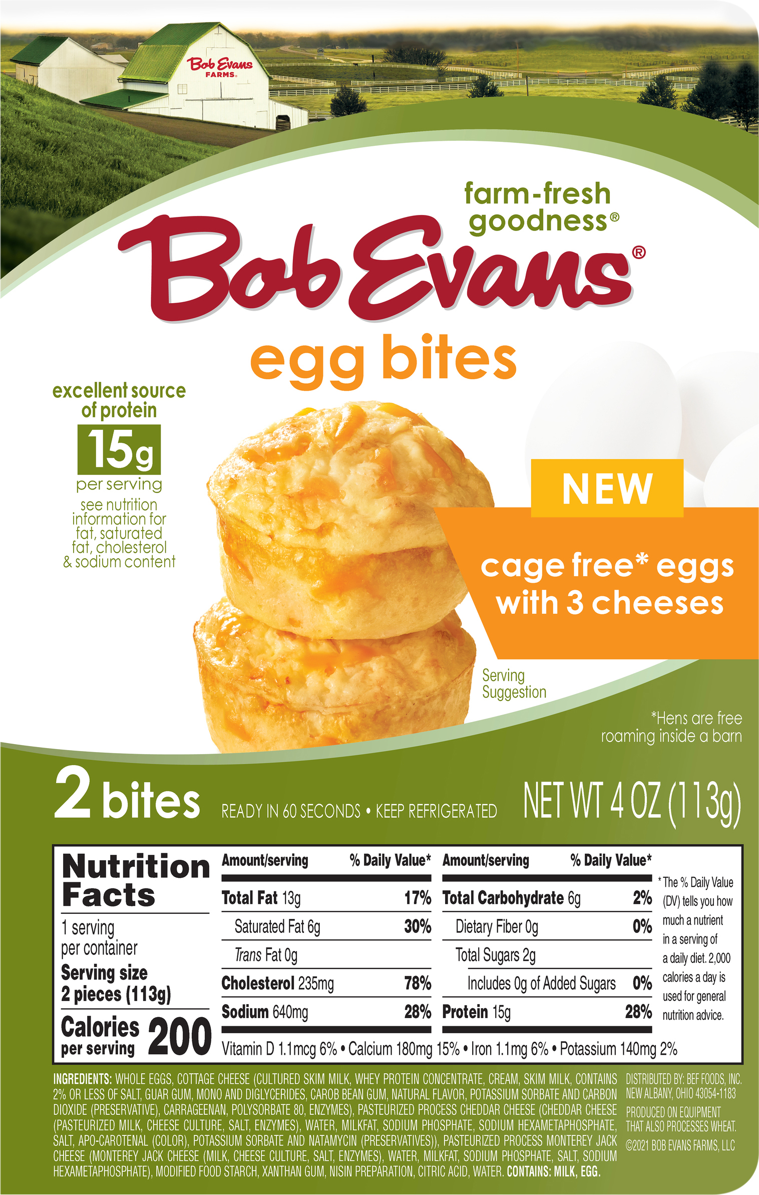 Egg Bites, 3 Cheeses