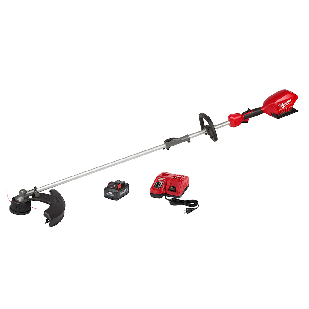 White Cap Milwaukee M18 Fuel String Trimmer Kit With Quik Lok Attachment Capability