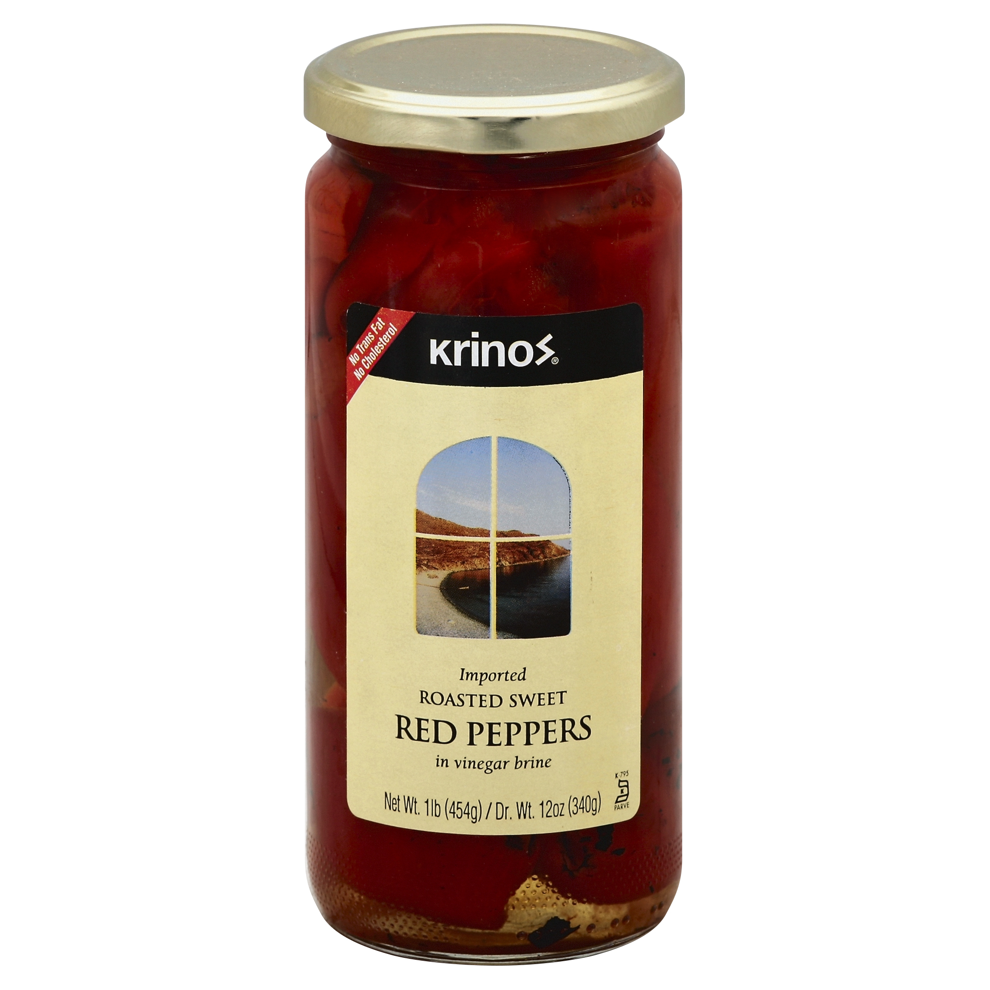 Krinos Red Peppers 1 Lb