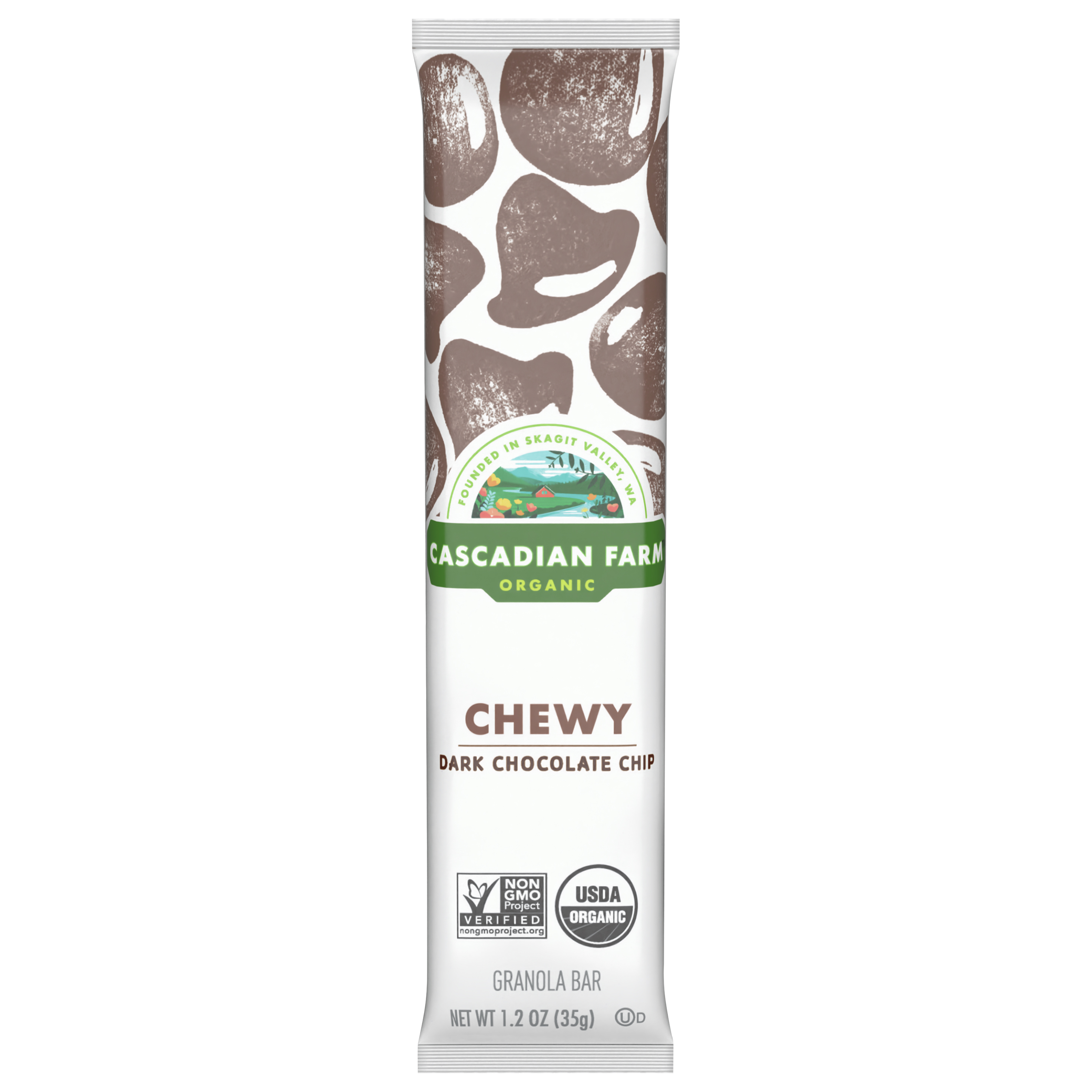 Granola Bar, Organic, Chewy, Dark Chocolate Chip