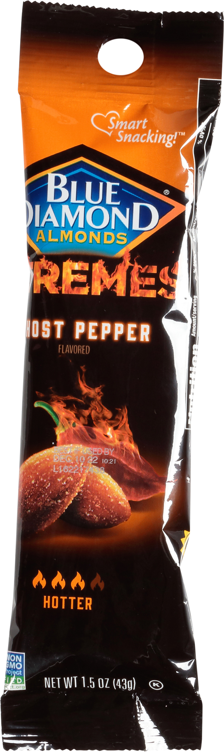 Almonds, Ghost Pepper, Hotter