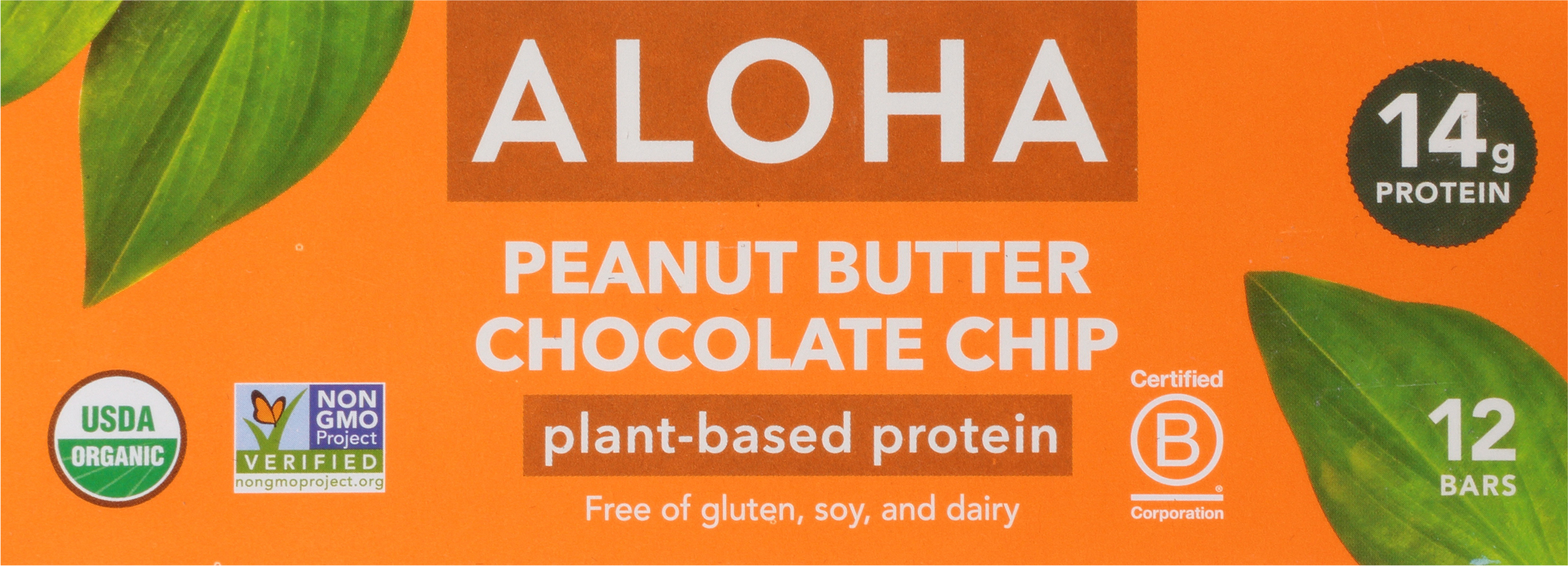 Protein Bars, Organic, Peanut Butter Chocolate Chip