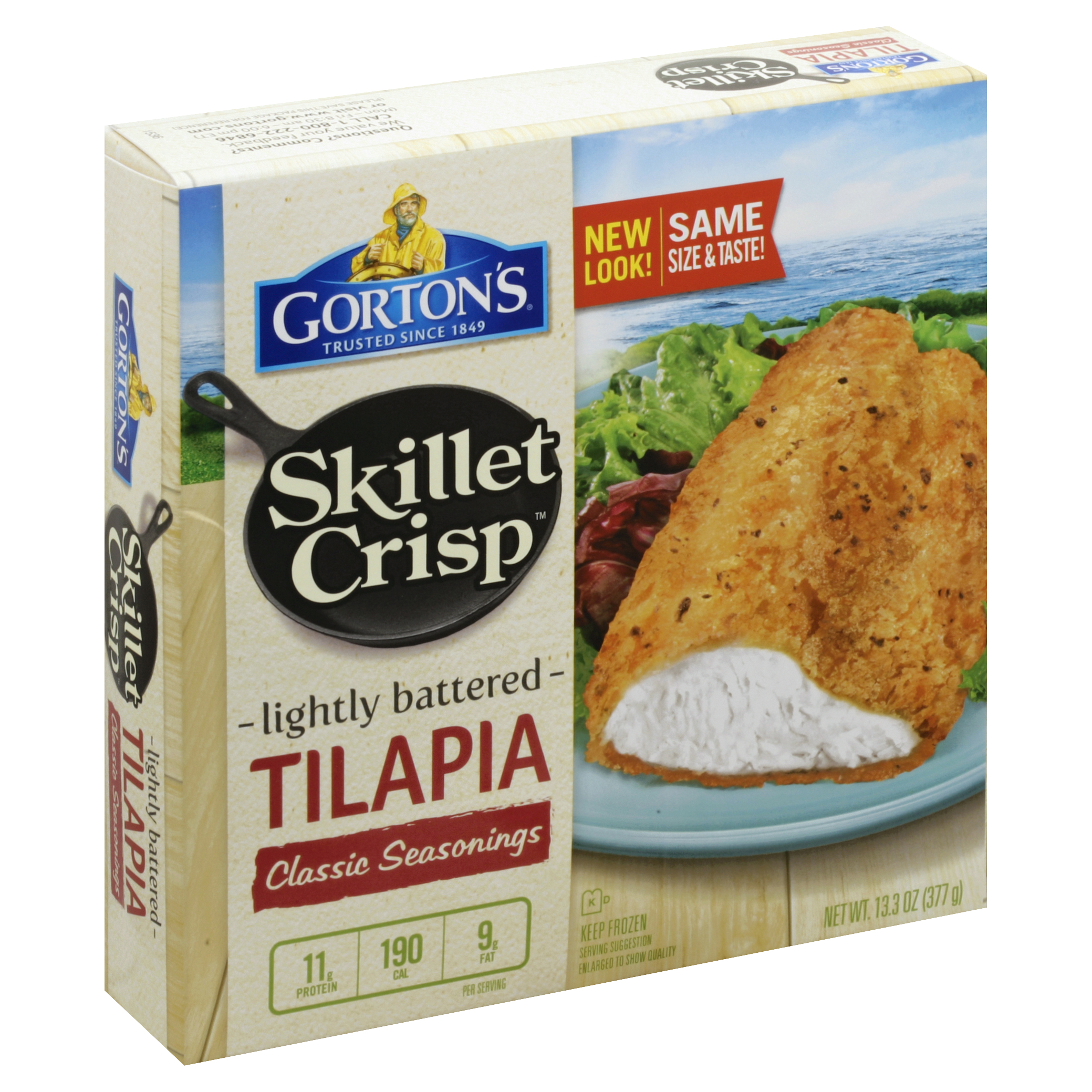 Gorton's Tilapia 13.3 Oz