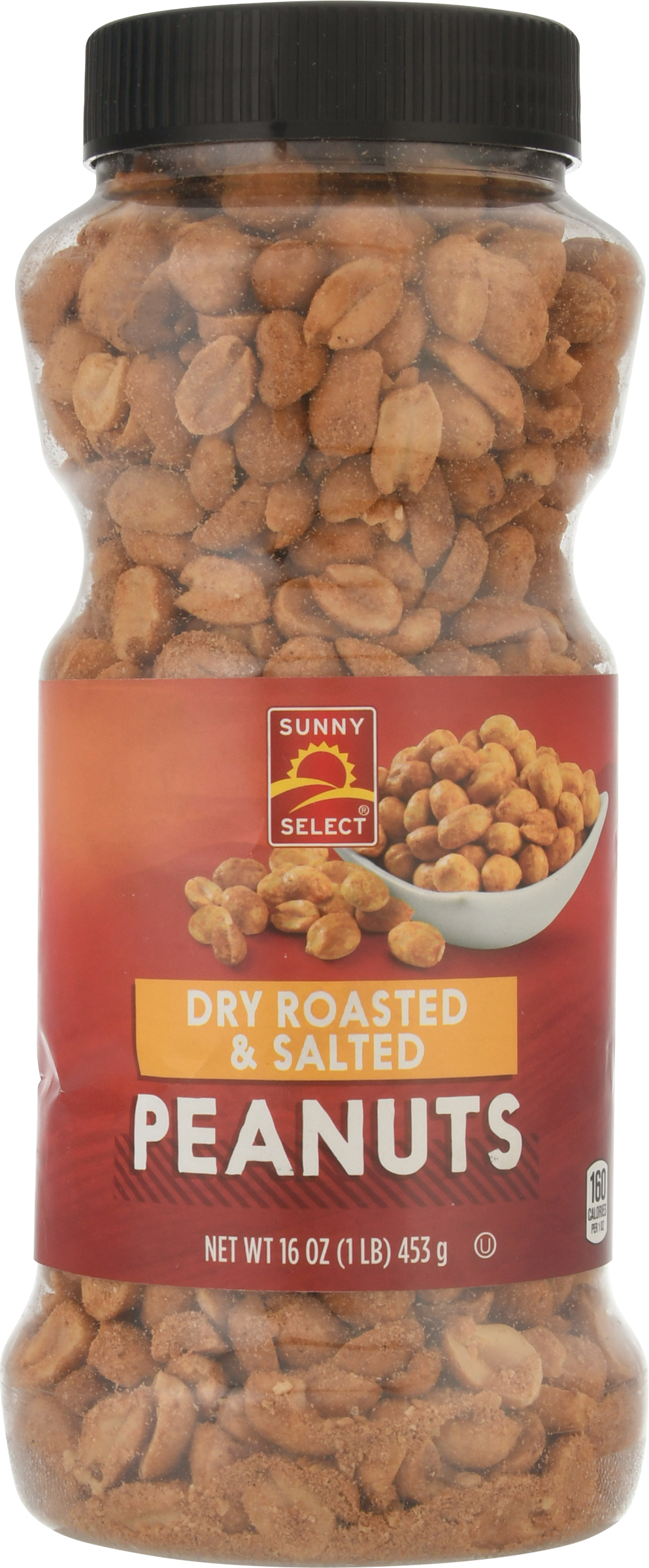 Peanuts, Dry Roasted & Salted