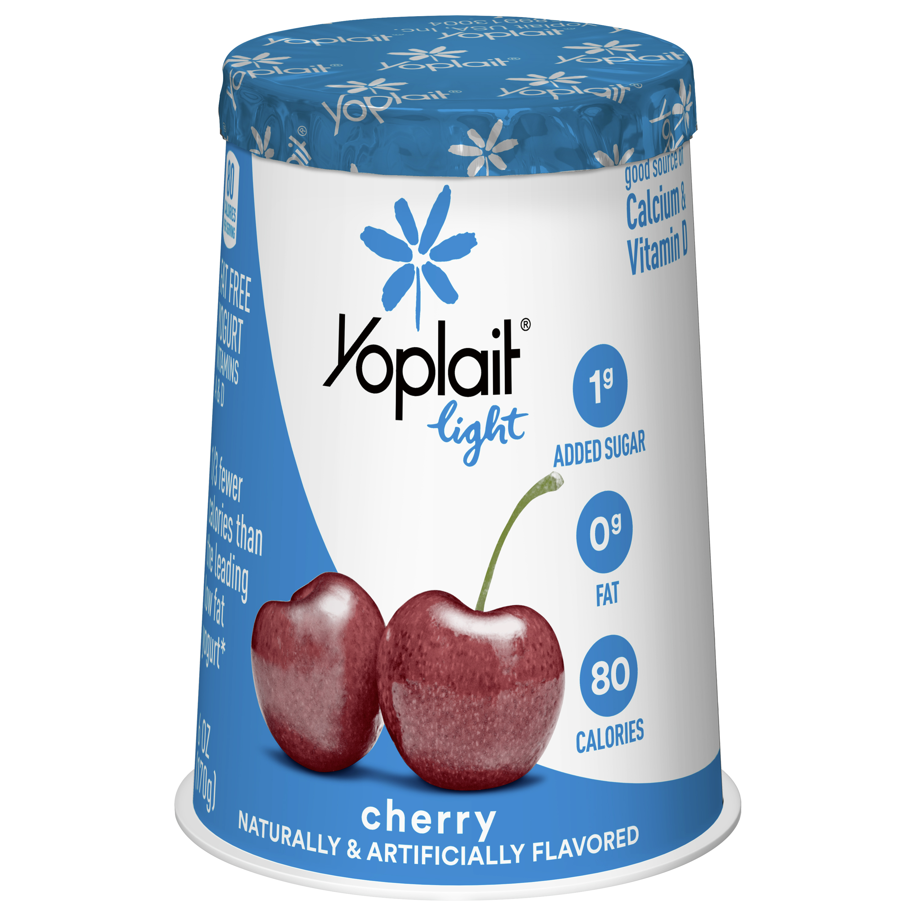 Yogurt, Fat Free, Cherry