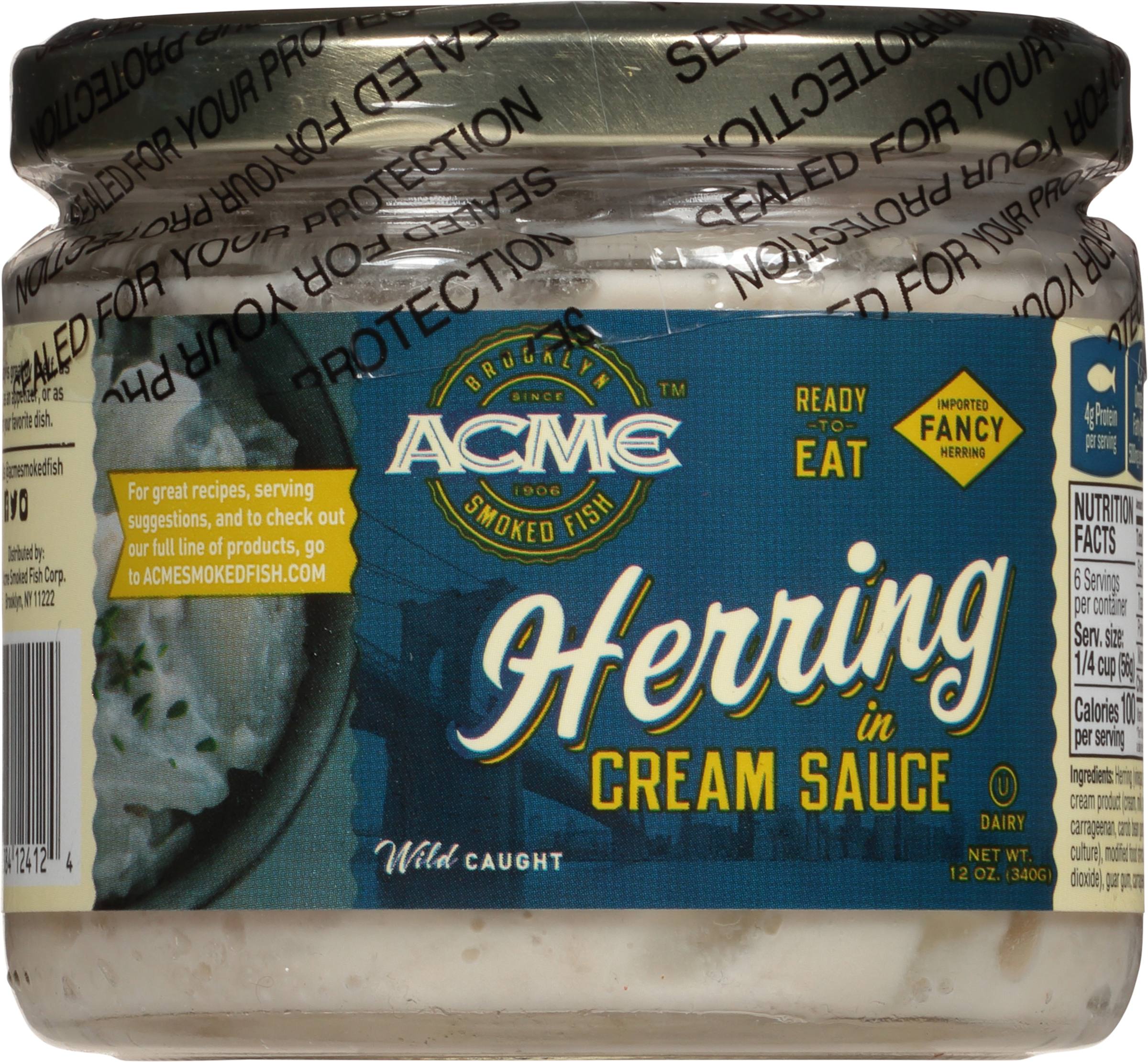 Herring in Cream Sauce