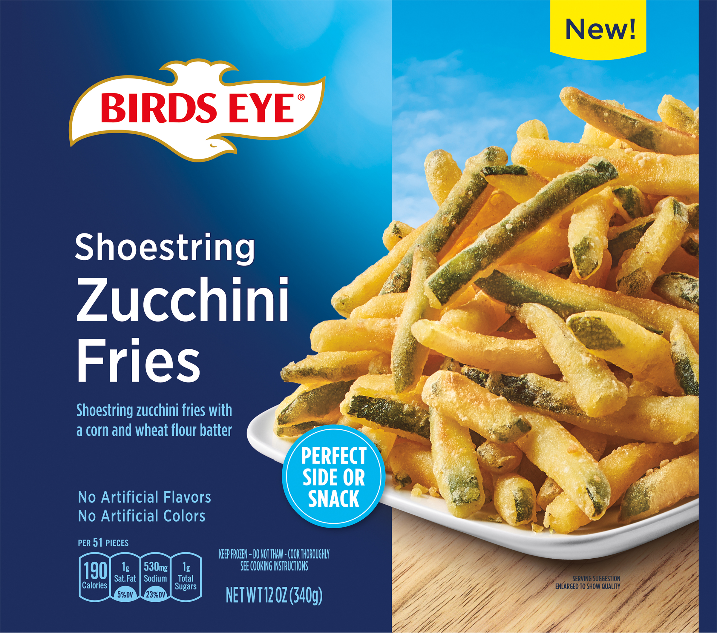 Zucchini Fries, Shoestring