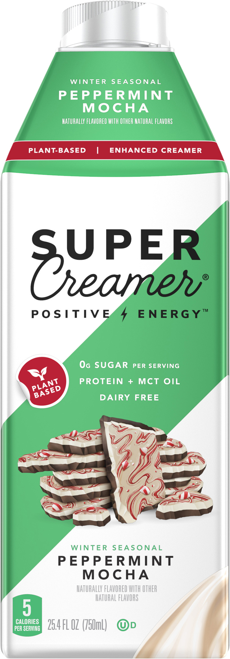 Creamer, Enhanced, Winter Seasonal, Peppermint Mocha