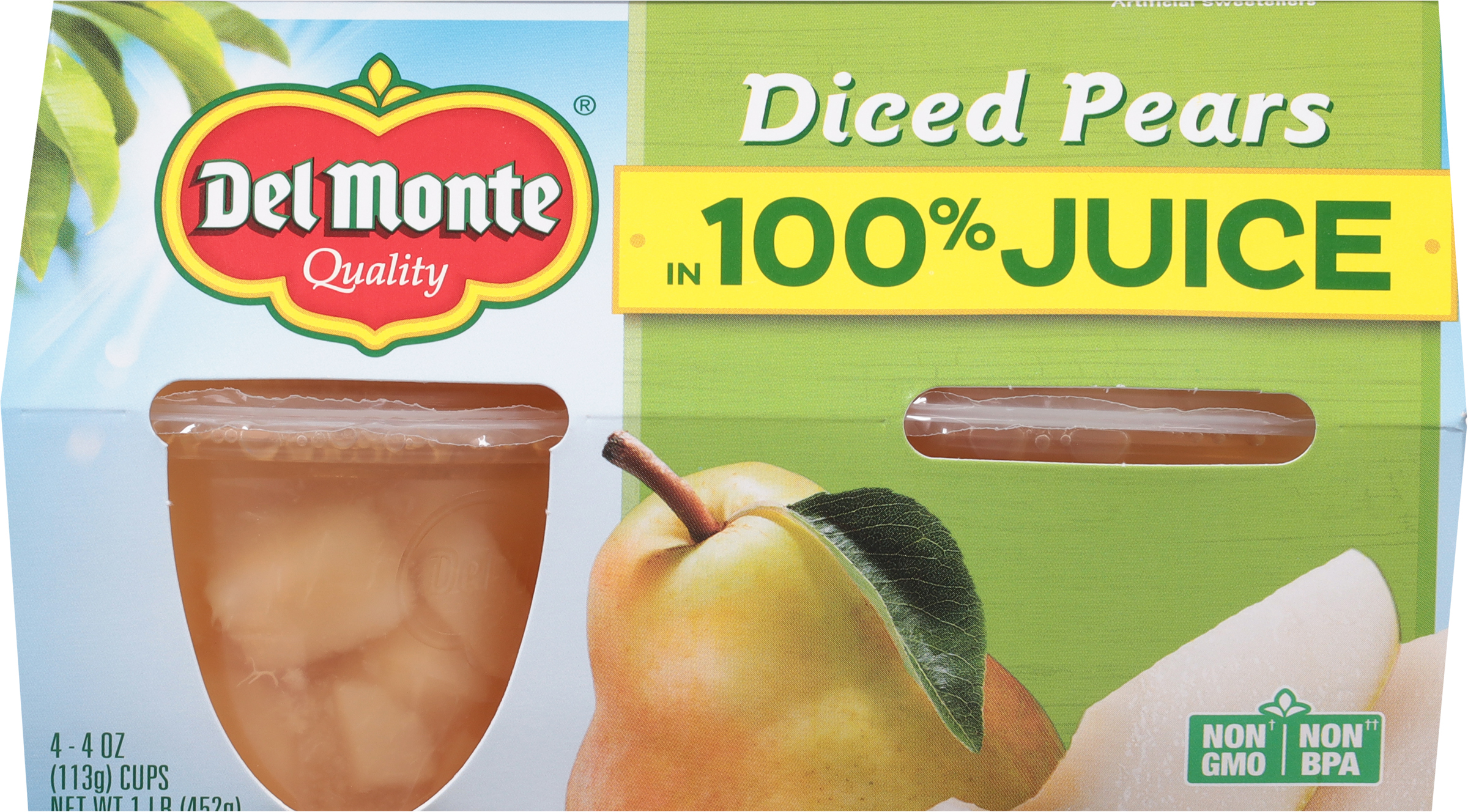 Pears, Diced