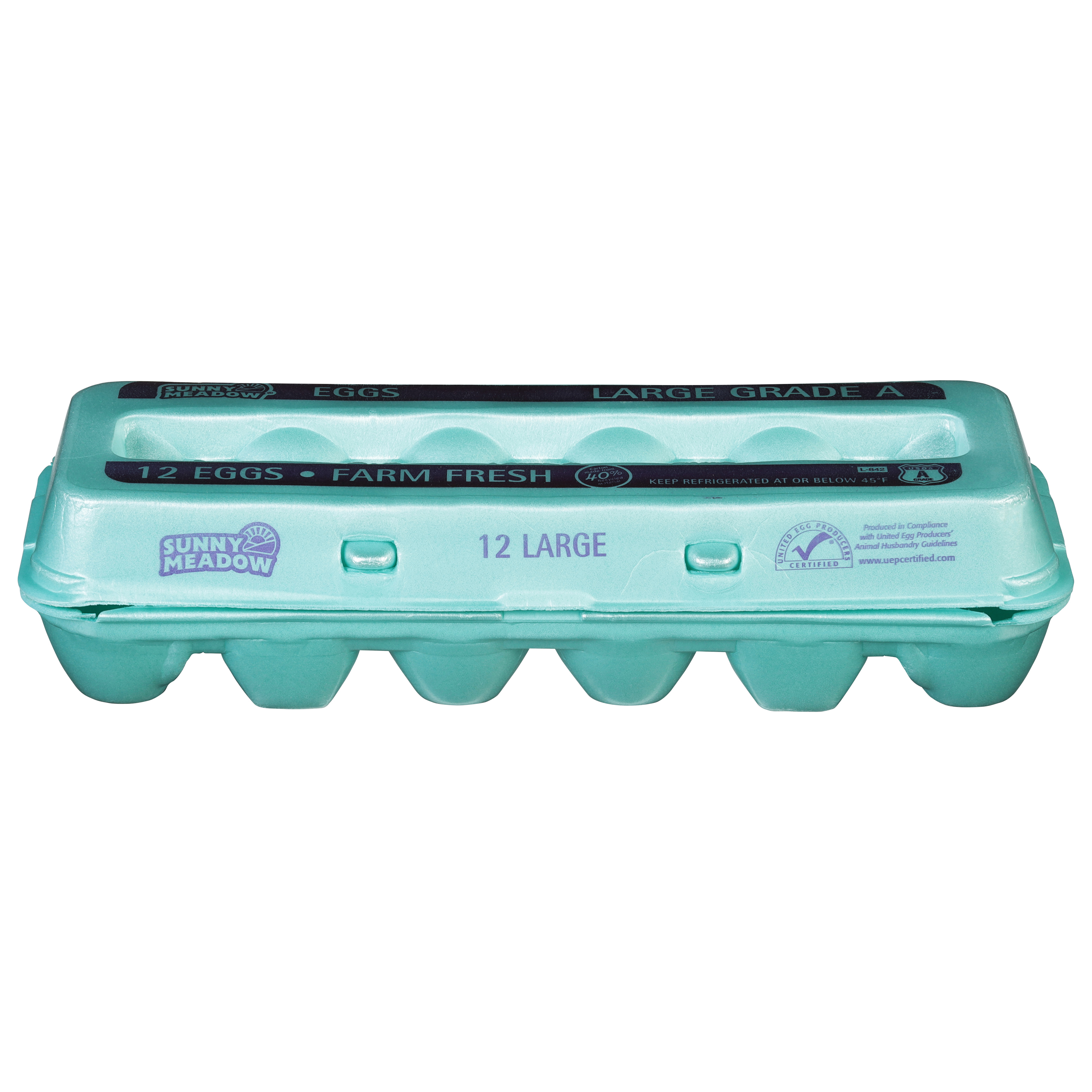 Sunny Meadow Grade A Eggs Large 12 Ea