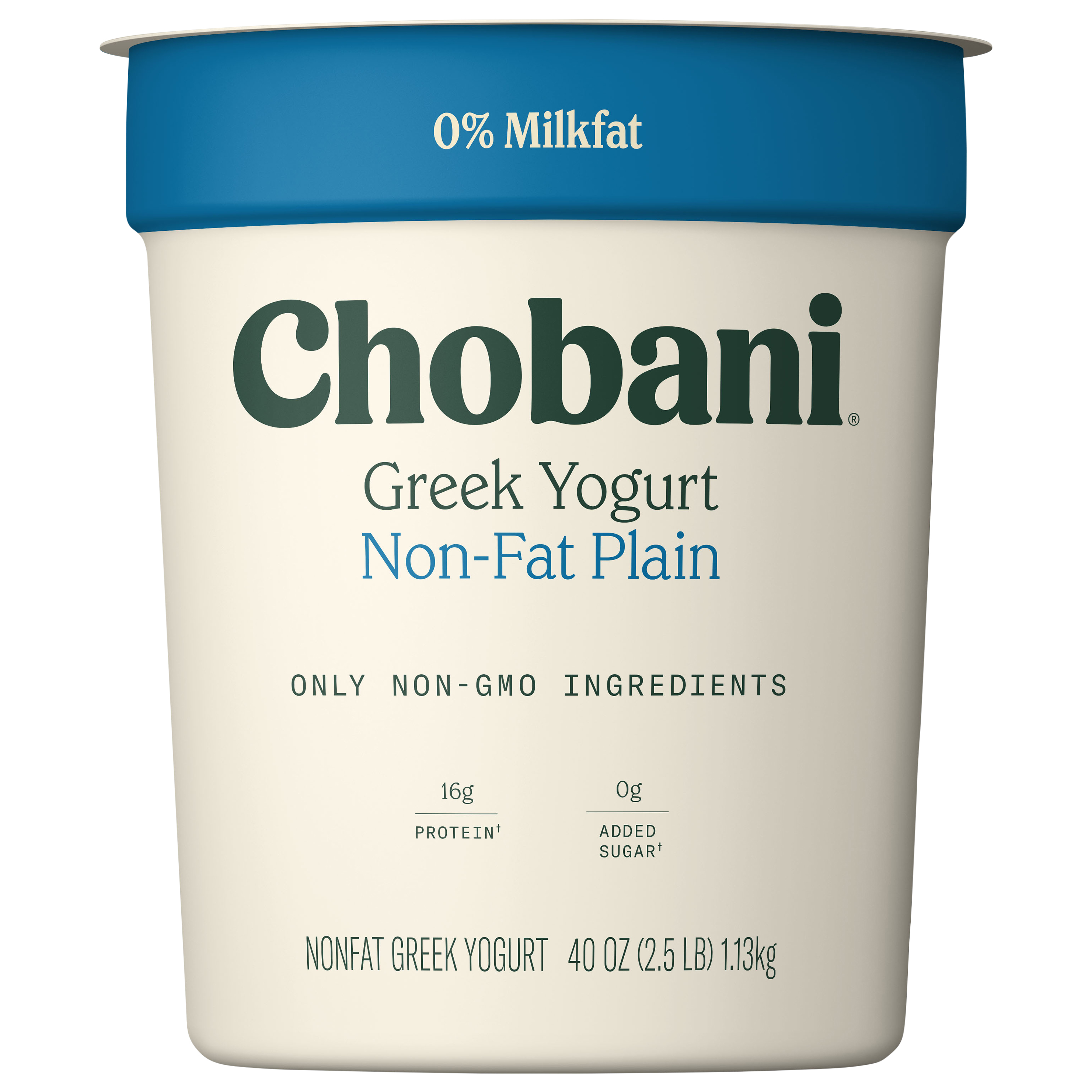 Yogurt, Greek, Nonfat, Plain