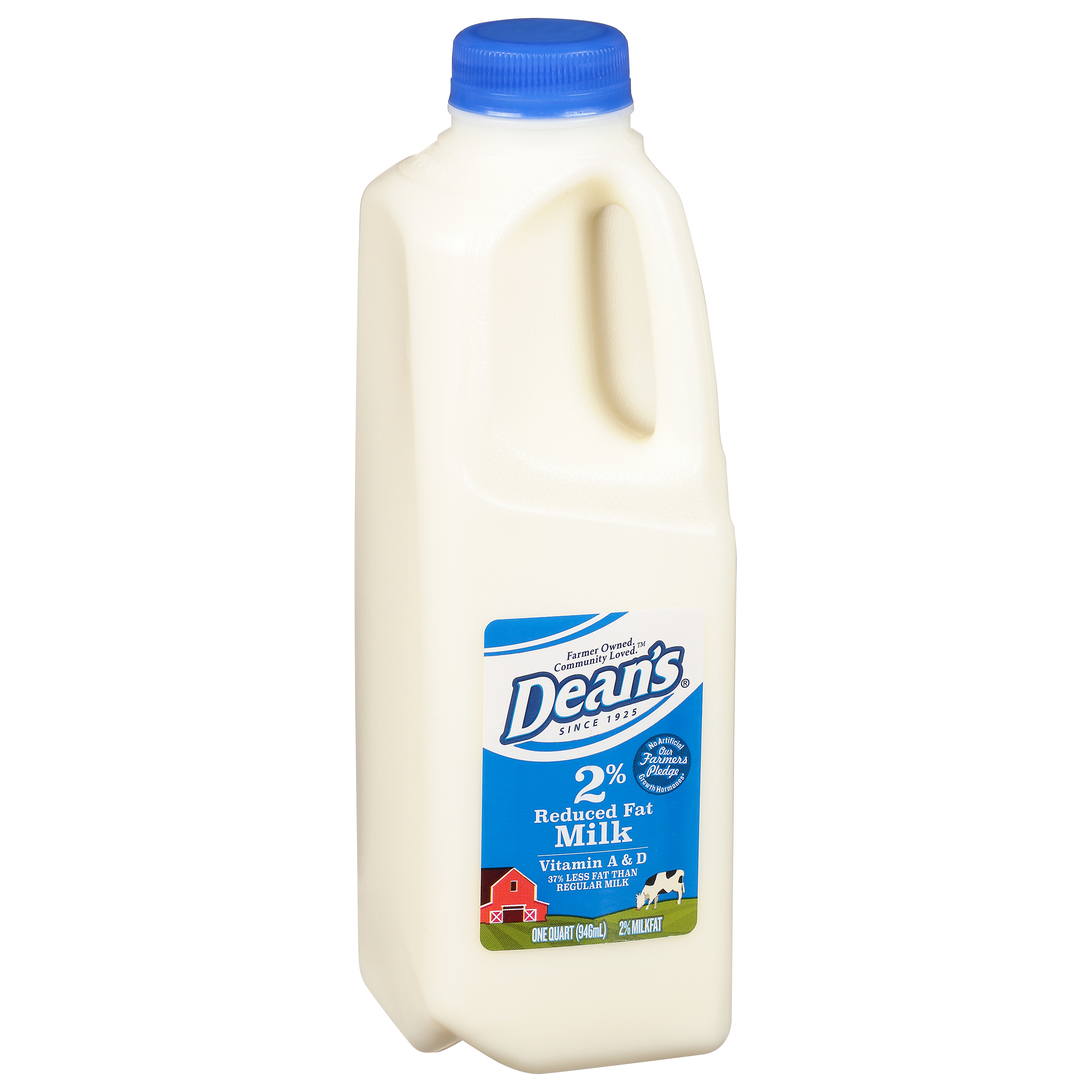 Dean's 2% Milkfat Reduced Fat Milk 1 Qt