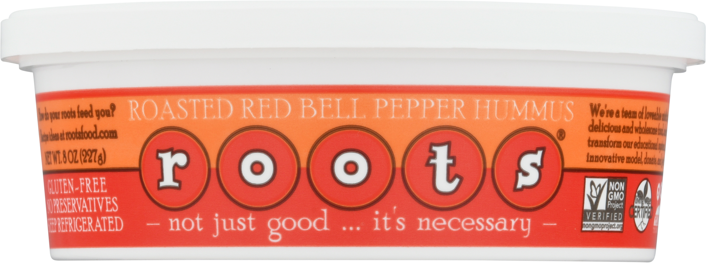 Hummus, Roasted, Red Bell Pepper