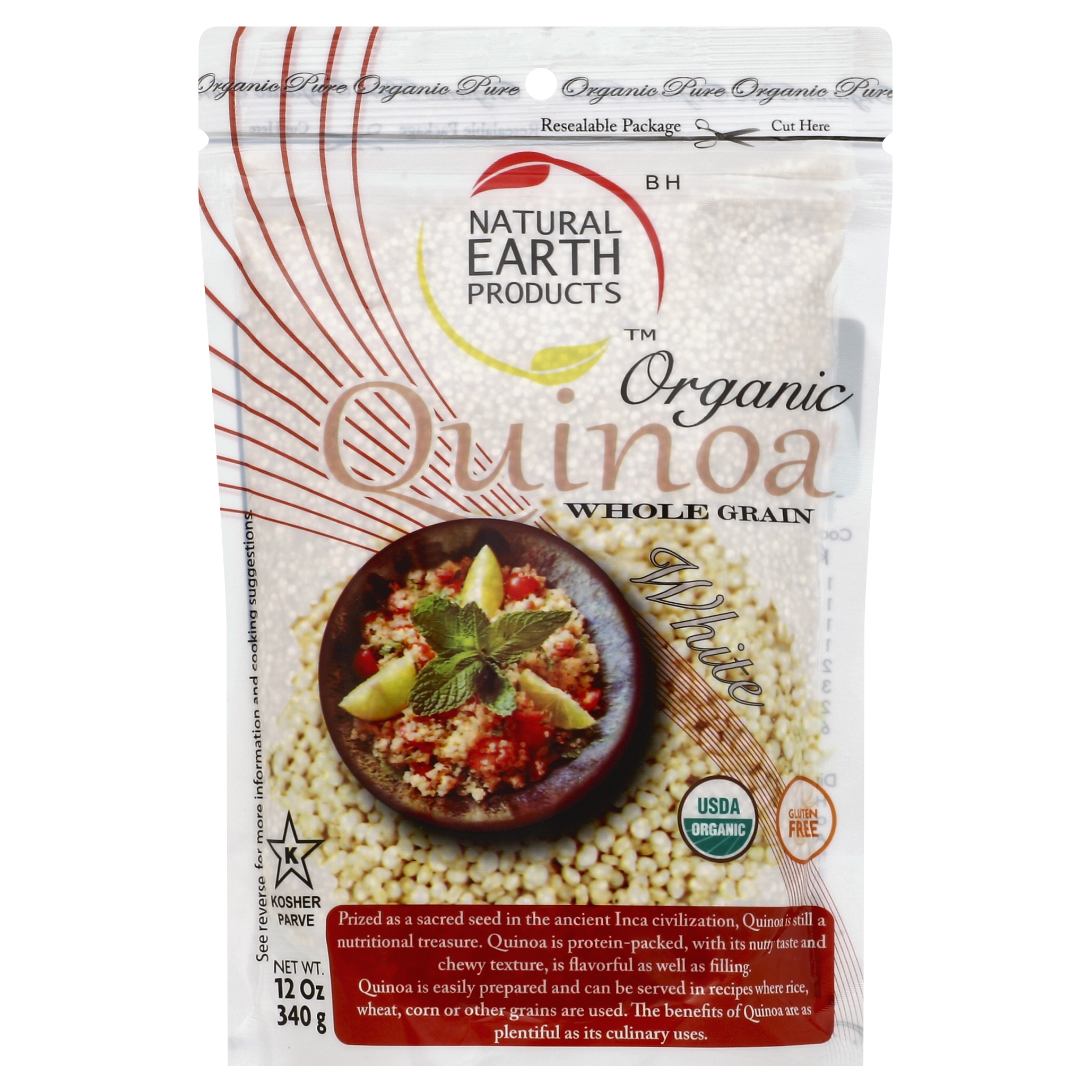 Natural Earth Products Quinoa 12 Oz