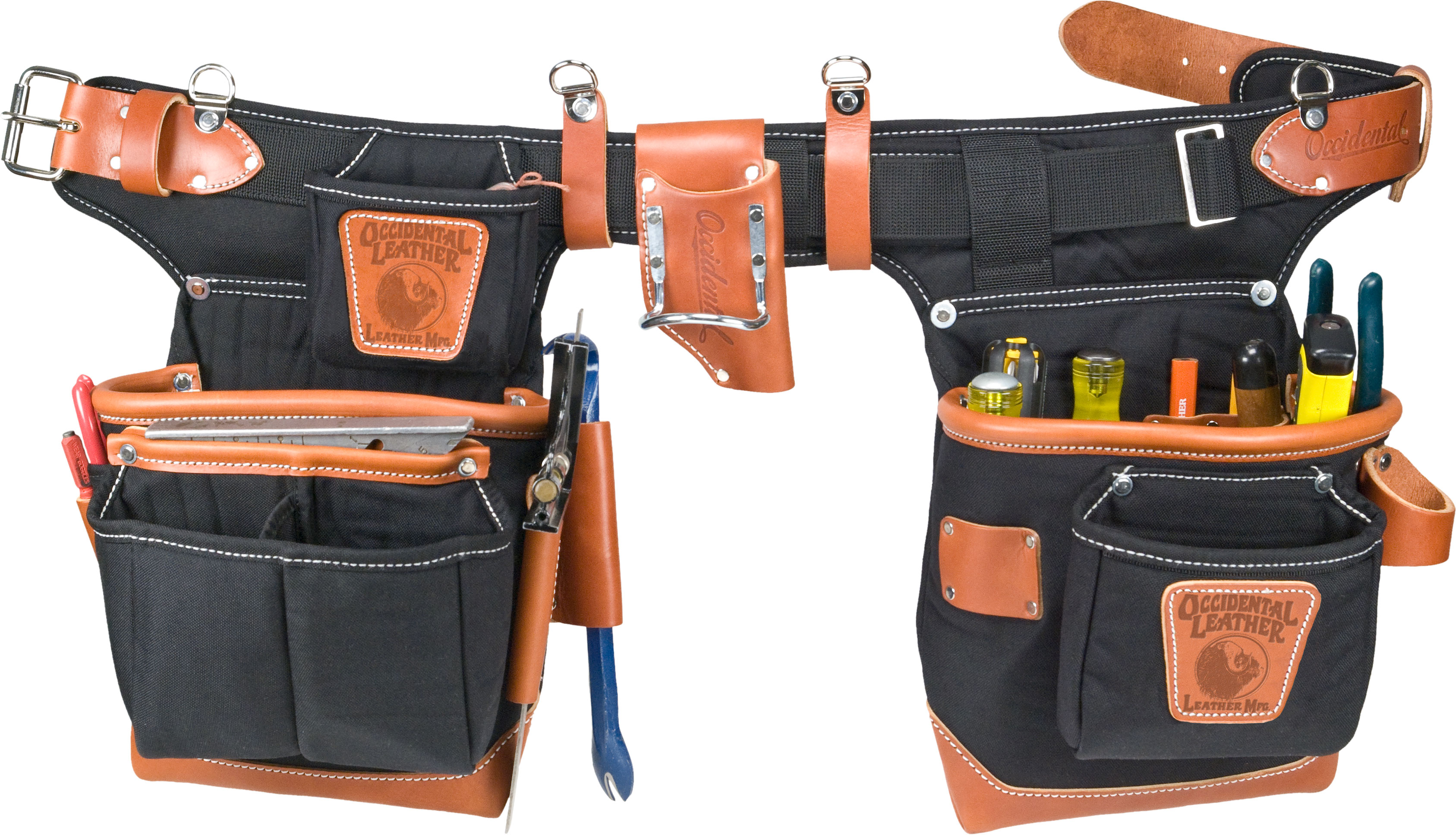 White Cap | Occidental Leather Fatlip Adjustable To Fit Tool Bag