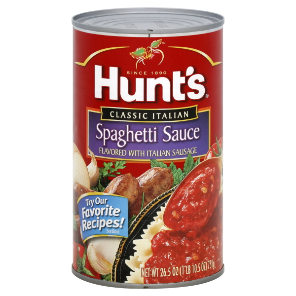 Hunt's Spaghetti Sauce 26.5 Oz