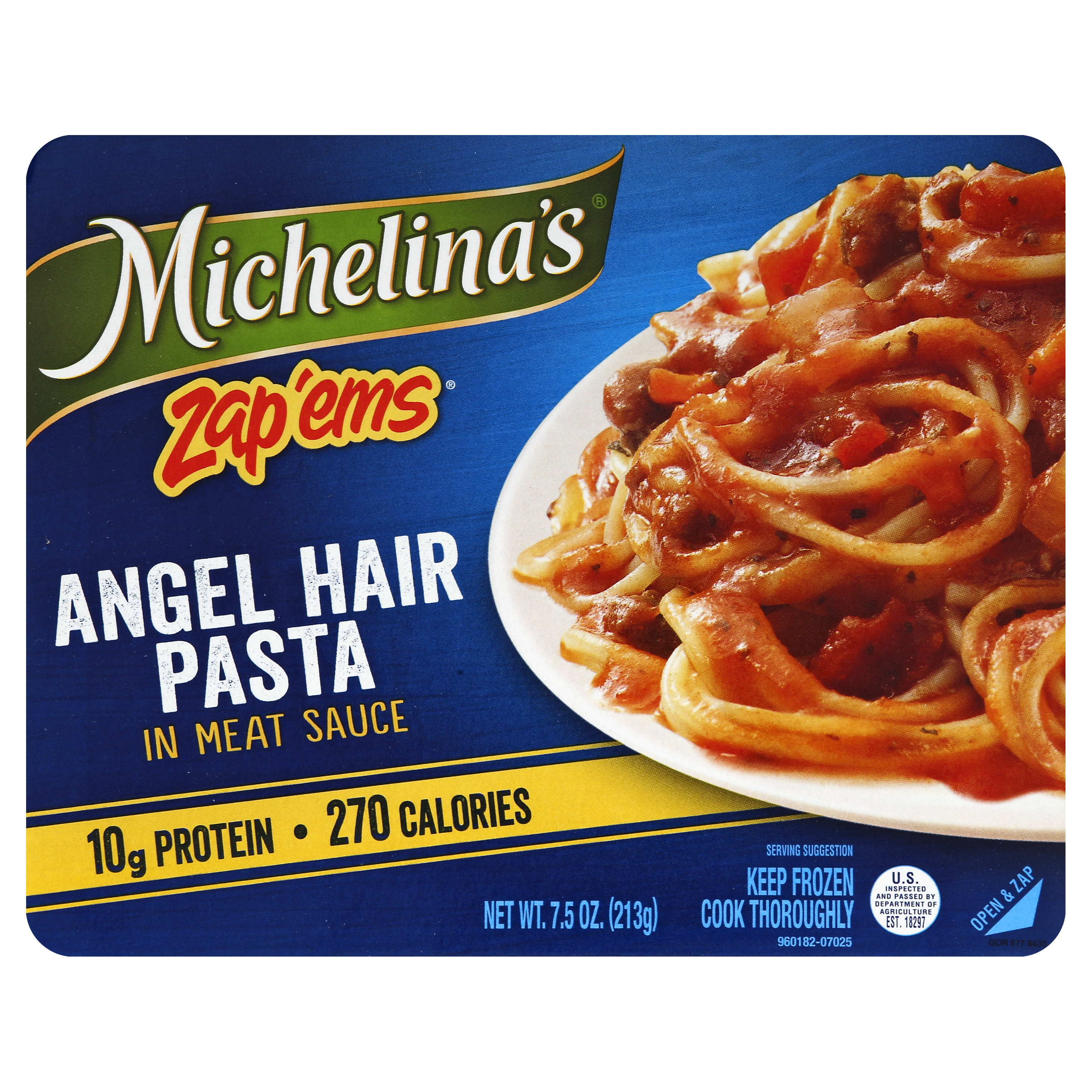 Michelina's Angel Hair Pasta 7.5 Oz